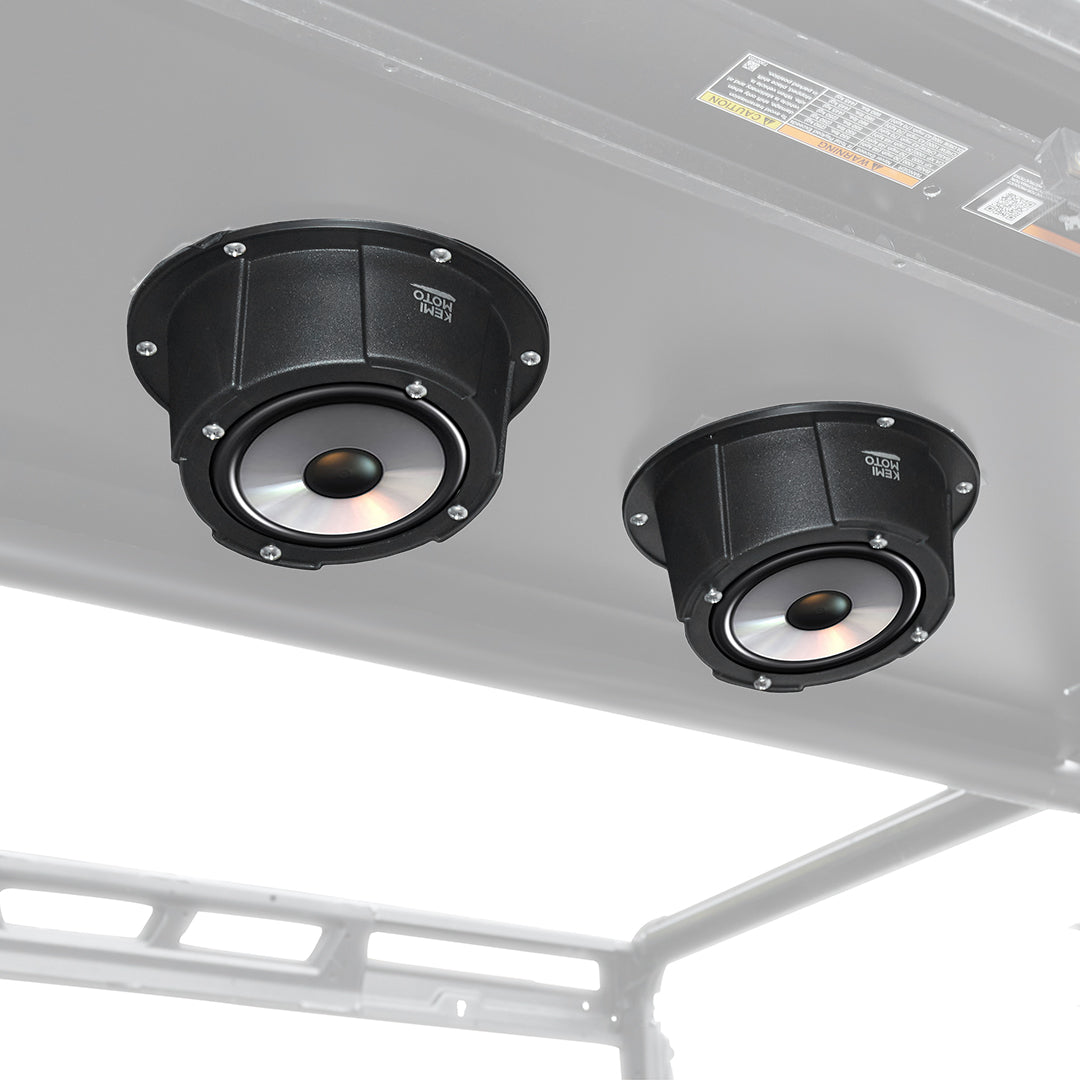 Kemimoto 6.5 Inch Speaker Pod for UTVs, RVs, Cars