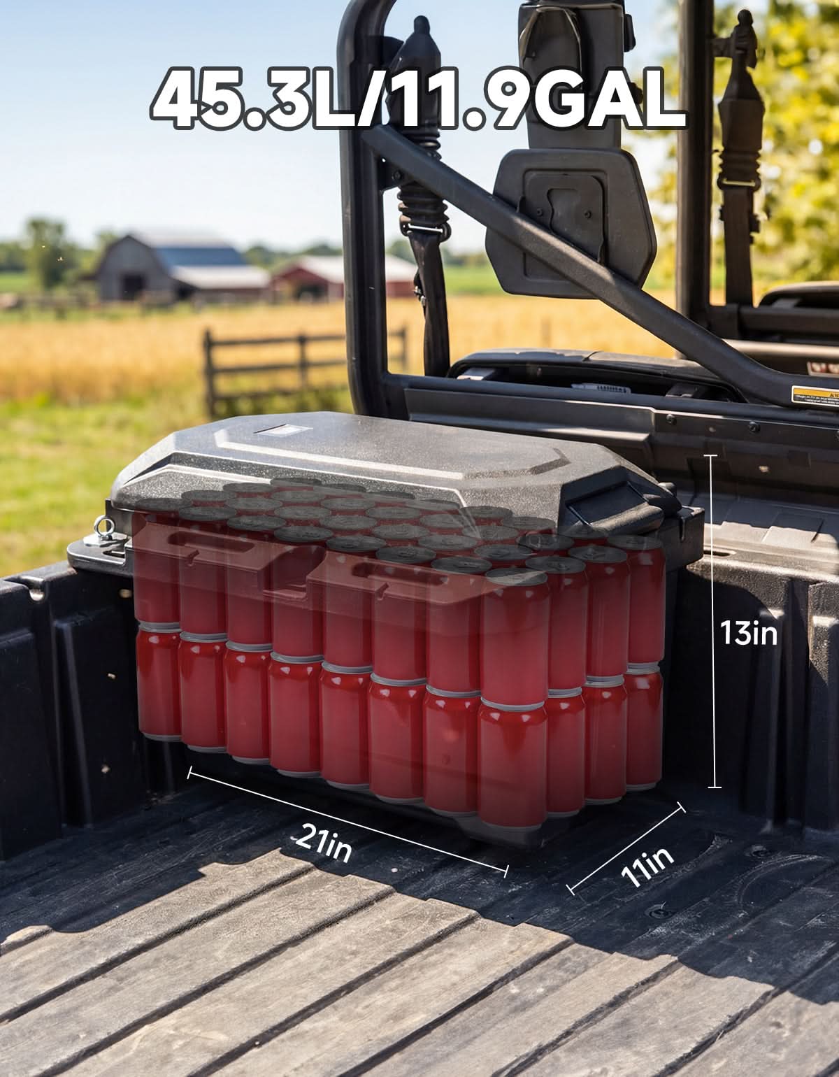 Storage Box for Can‑Am Defender / Defender Max / Commander (2016‑2026)