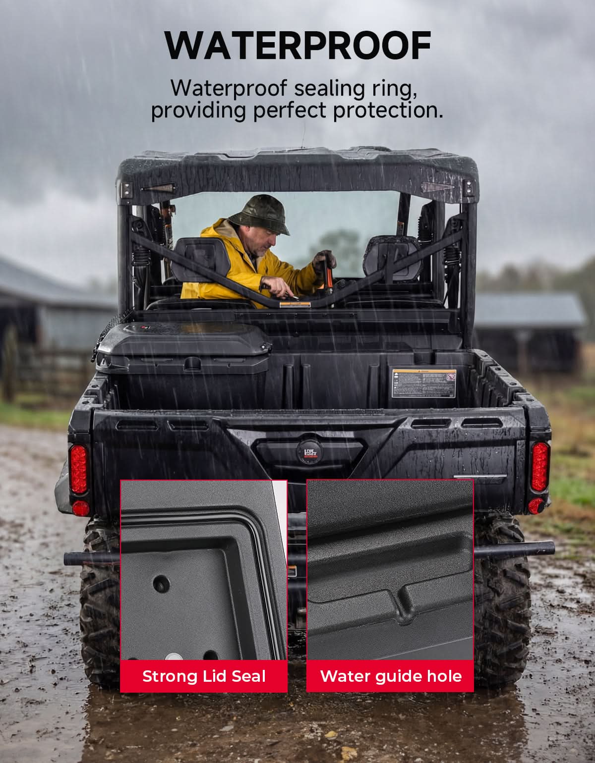 Storage Box for Can‑Am Defender / Defender Max / Commander (2016‑2026)