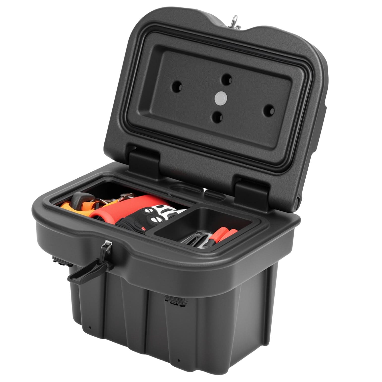 Kemimoto 21L Storage Box for Can‑Am Defender & Commander Black
