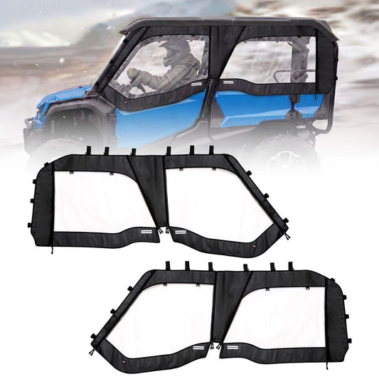 Kemimoto UTV Soft Upper Doors for Pioneer 1000-5