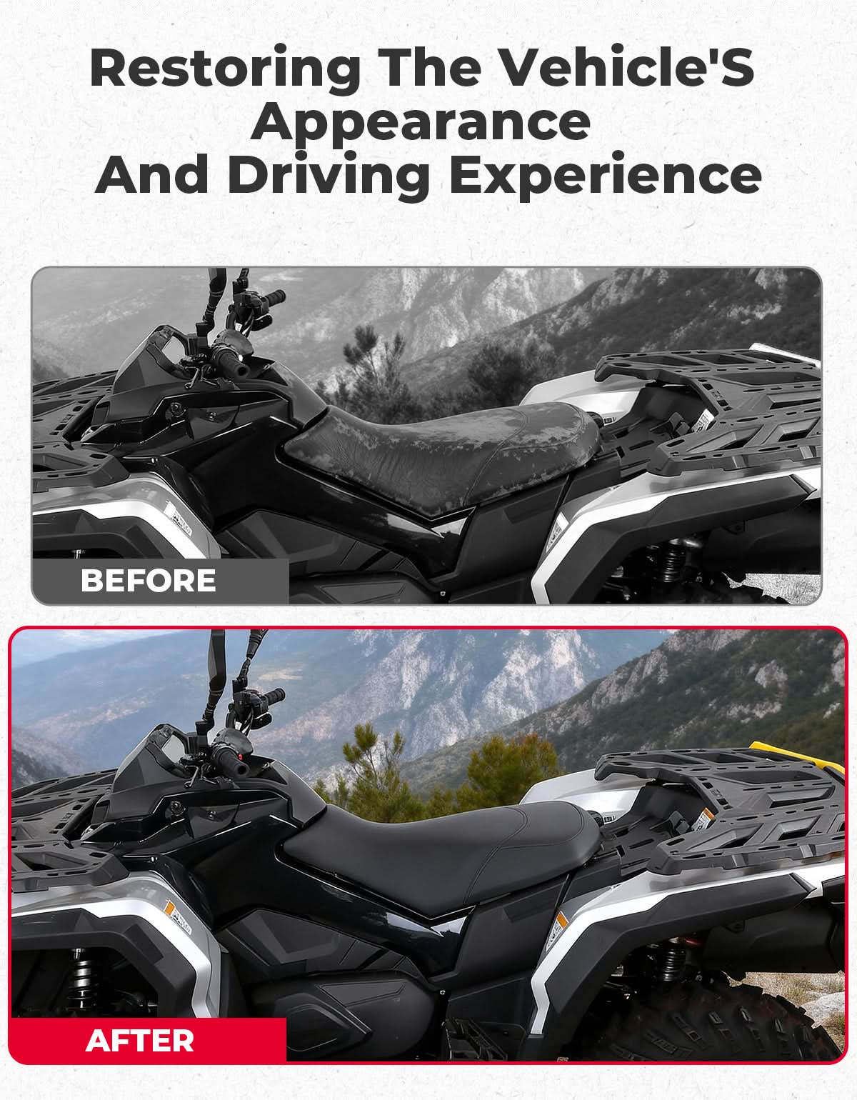 Can-Am Outlander 650 / 850 / 1000 / 1000R / MAX Complete Seat (2013–2024)