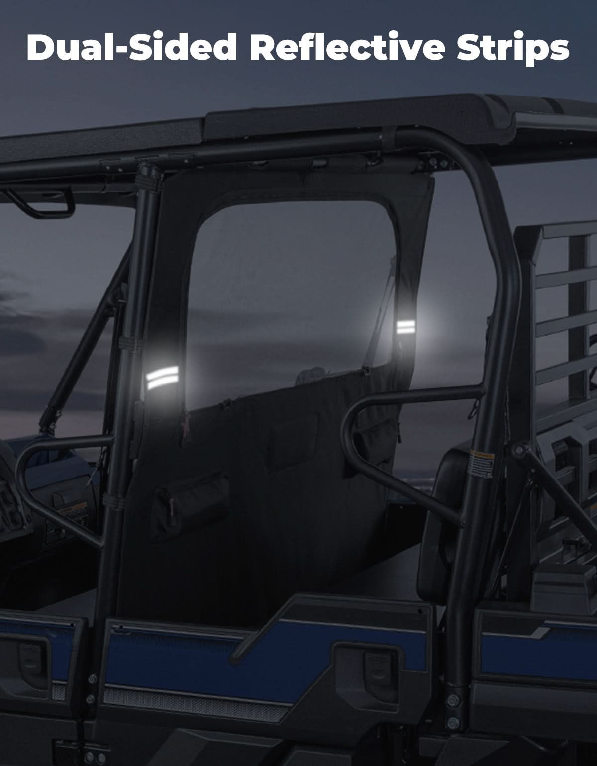 UTV Soft Rear Window for Kawasaki Mule PRO-FXT 2015+