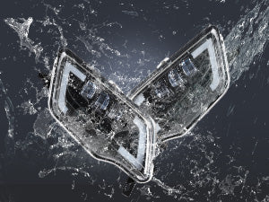 Kemimoto LED Headlight with Turn Signal for Pioneer 1000