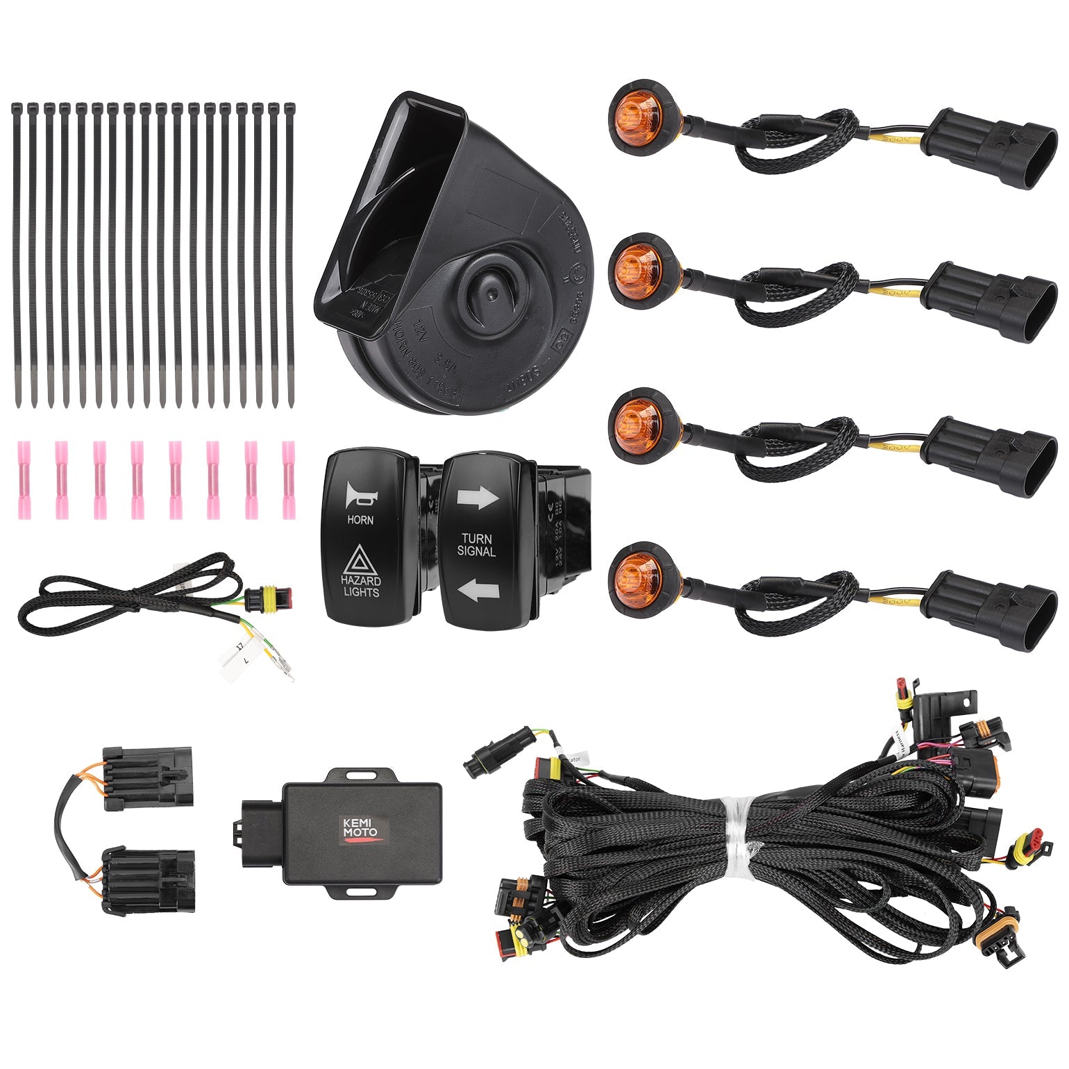 Kemimoto Turn Signal Kit for Ranger & RZR XP 1000