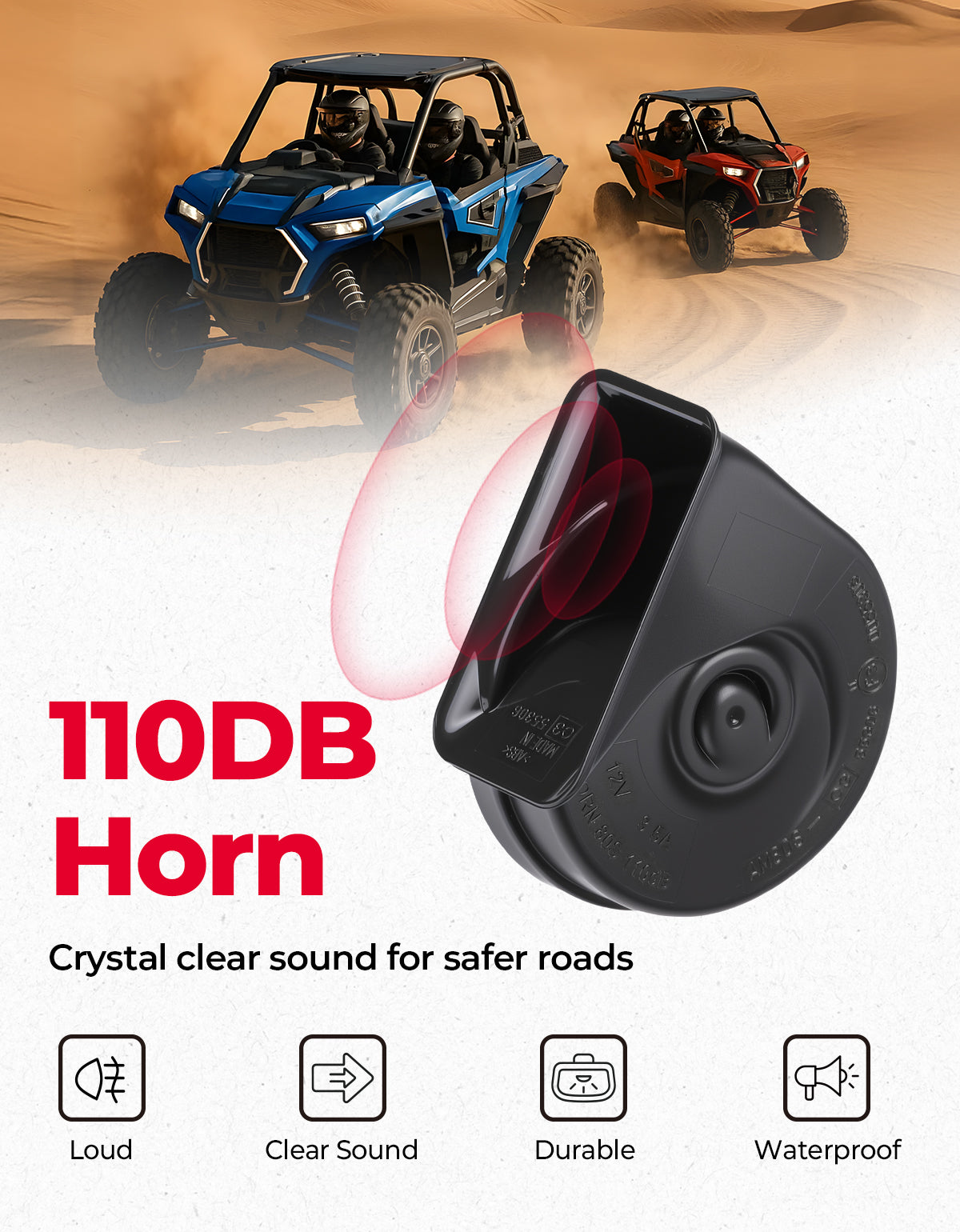 Kemimoto Turn Signal Kit for Ranger & RZR XP 1000