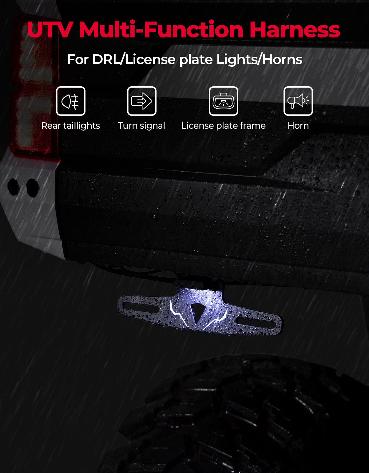 Kemimoto Turn Signal Kit for Ranger & RZR XP 1000