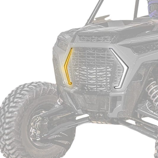 Kemimoto UTV Front Fang Light Set for 2019+ Polaris RZR