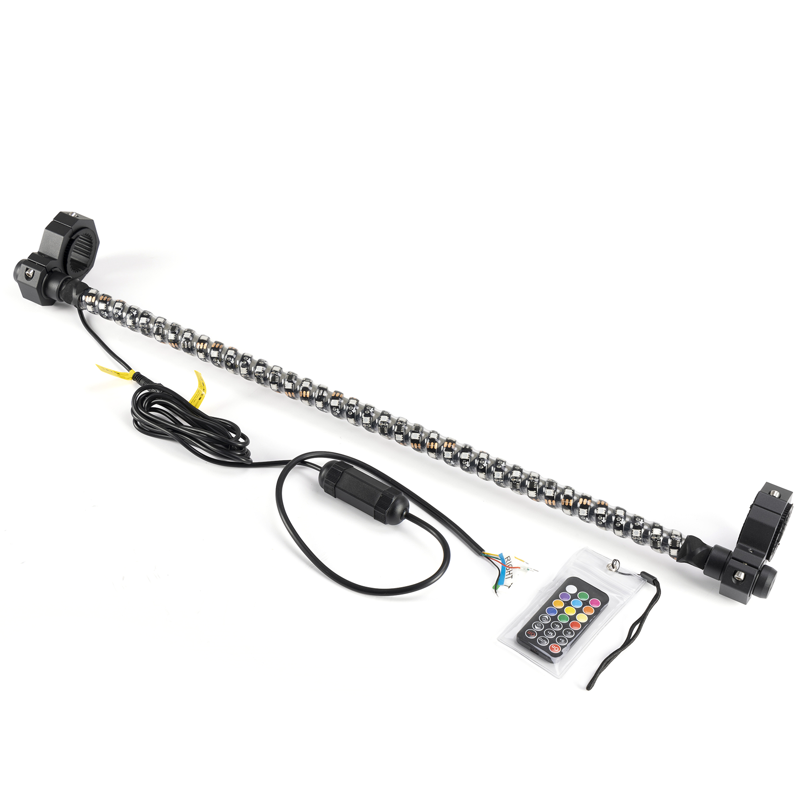 30" LED Chase Light Bar fit 1.5” Roll Cage for Polaris RZR, Can‑Am Maverick X3