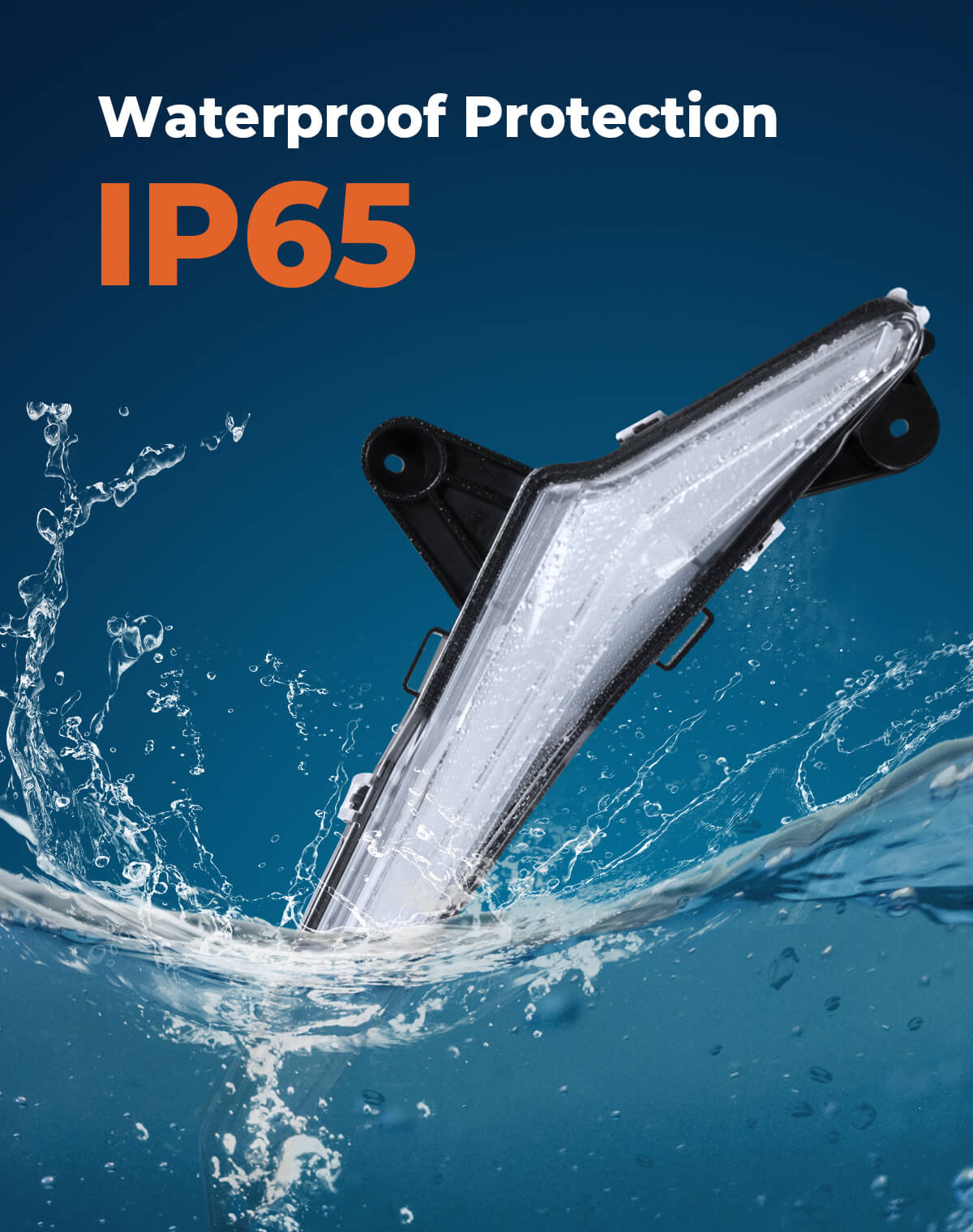 Kemimoto Turn Signal Fang Lights 2024+ IP65 Waterproof