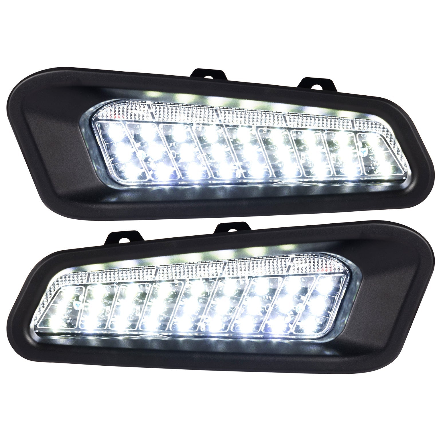 Kemimoto Front Brushguard Auxiliary Lights LED IP67 Waterproof