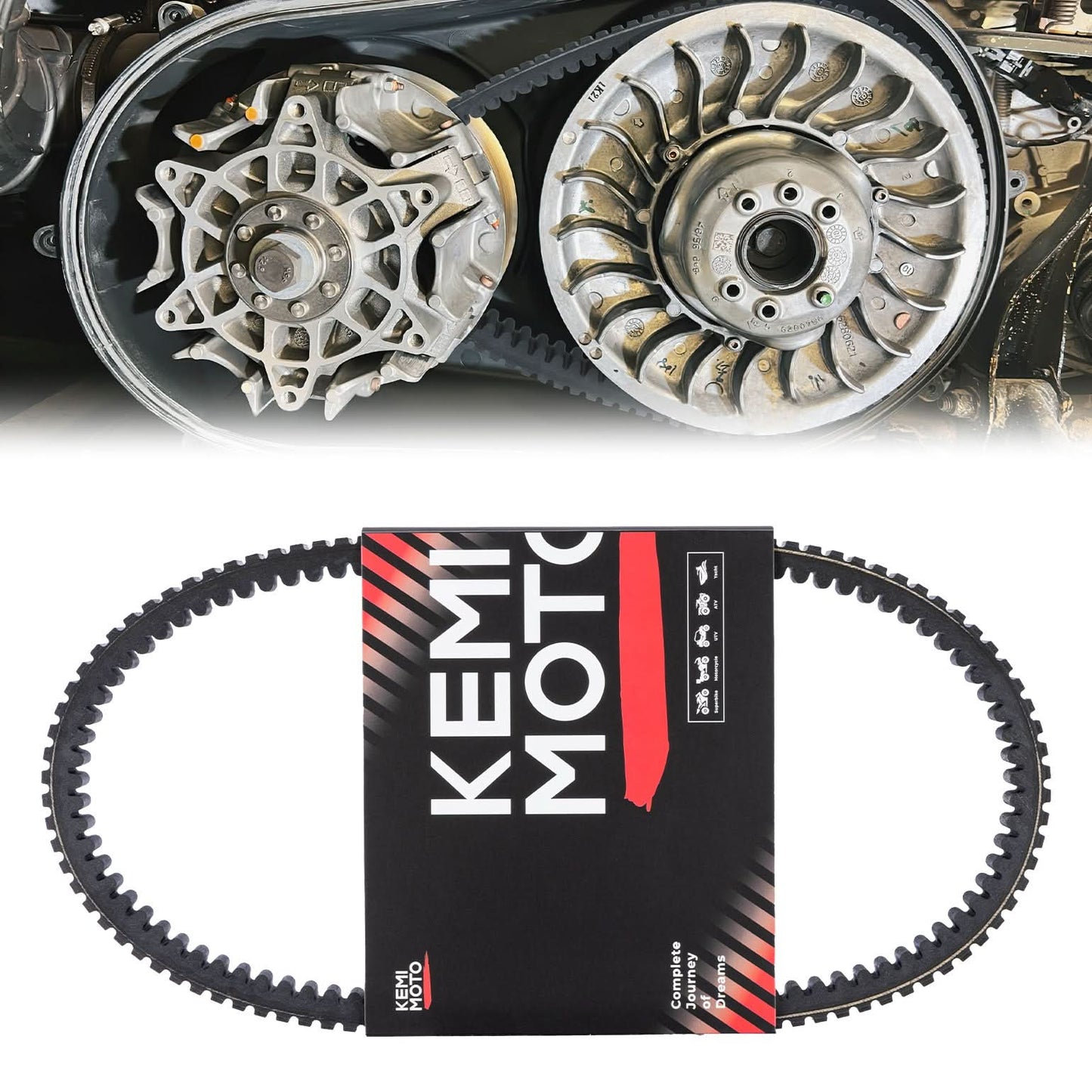 Kemimoto X3 Drive Belt for Can‑Am Maverick Max