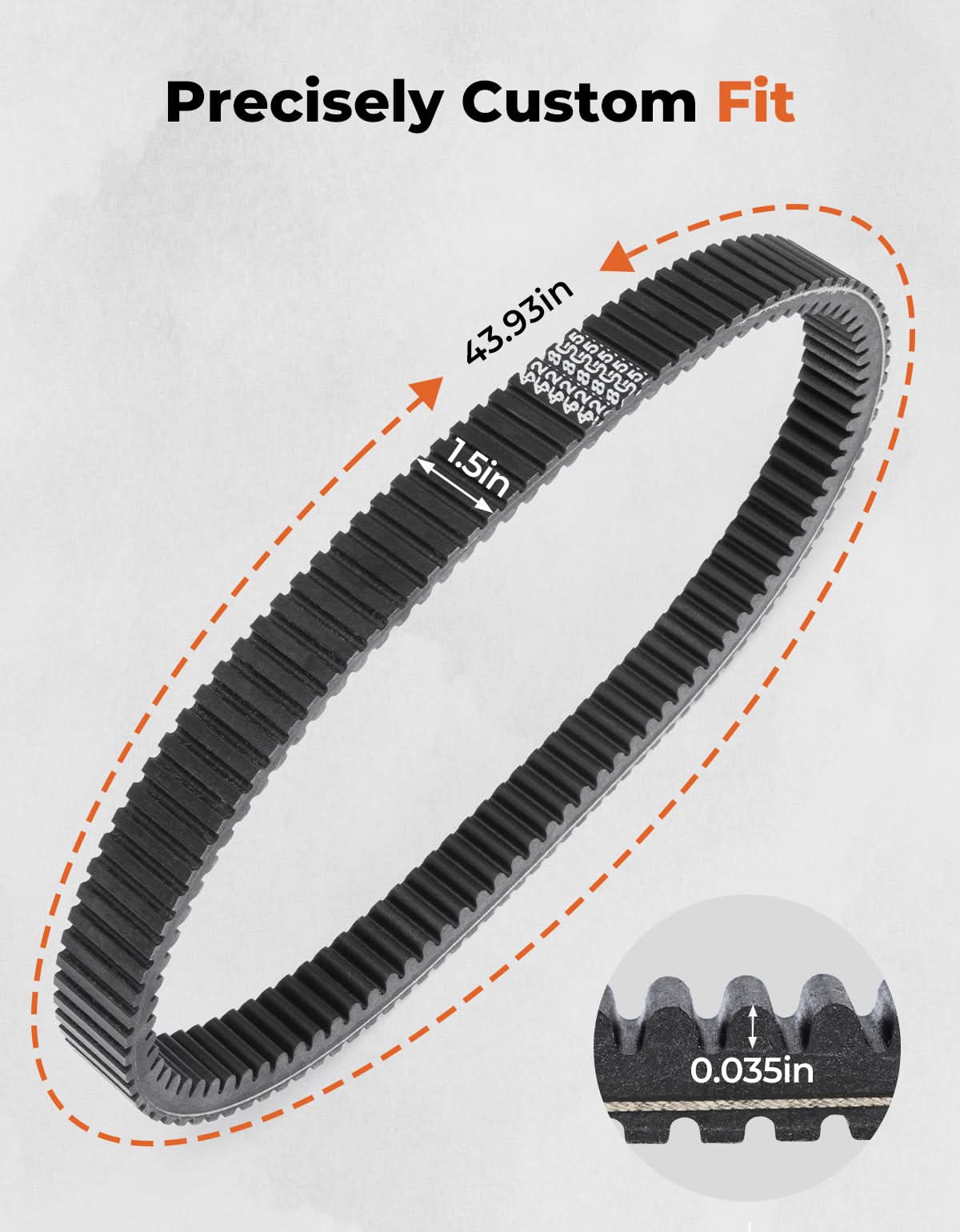 Kemimoto X3 Drive Belt for Can‑Am Maverick Max