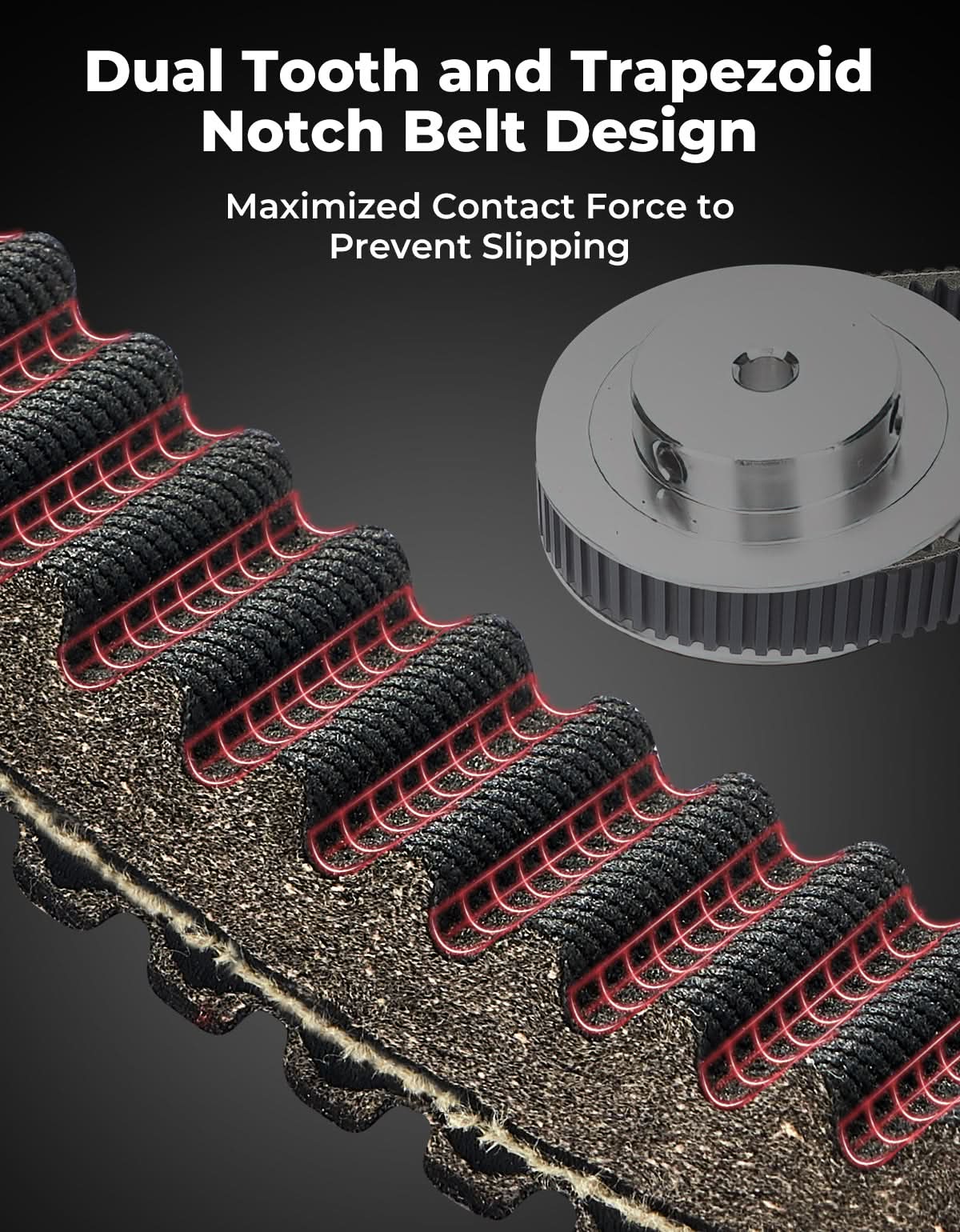 Kemimoto CVT Drive Belt Clutch for Hisun UTV/ATV 500‑700 Series