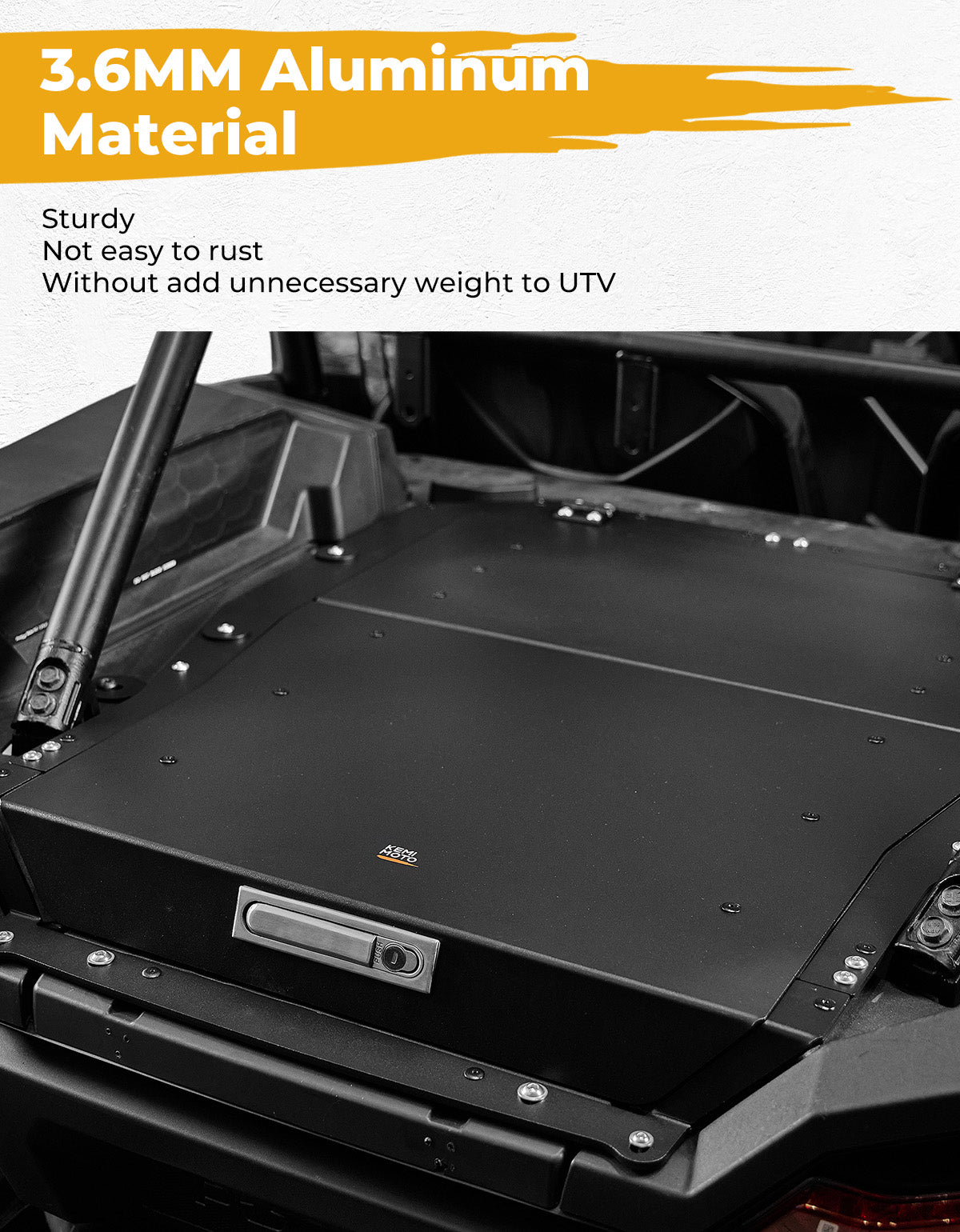 Kemimoto Bed Enclosure for 2024+ Polaris RZR XP 1000