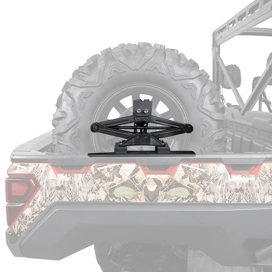 Kemimoto Adjustable Spare Tire Mount for Polaris Ranger