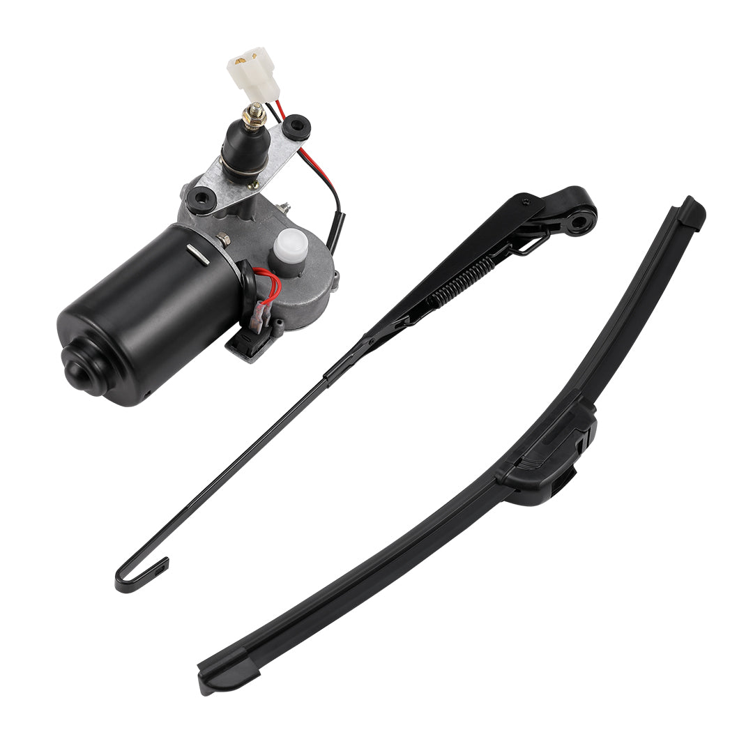 Kemimoto 12V Electric Windshield Wiper Kit 16" for UTV