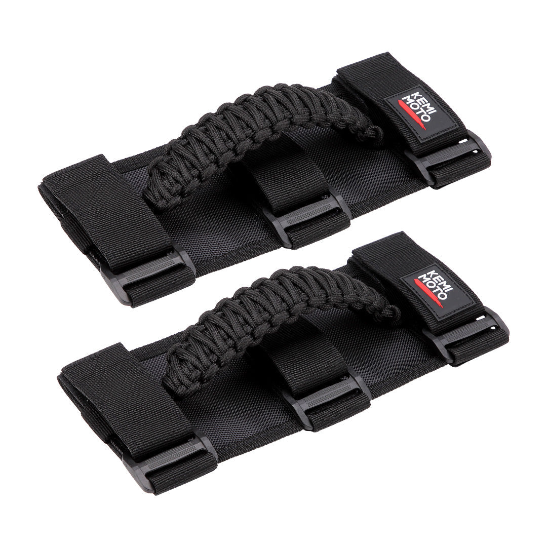 Kemimoto Heavy Duty UTV Grab Handles for 1.5‑2″ Roll Bar