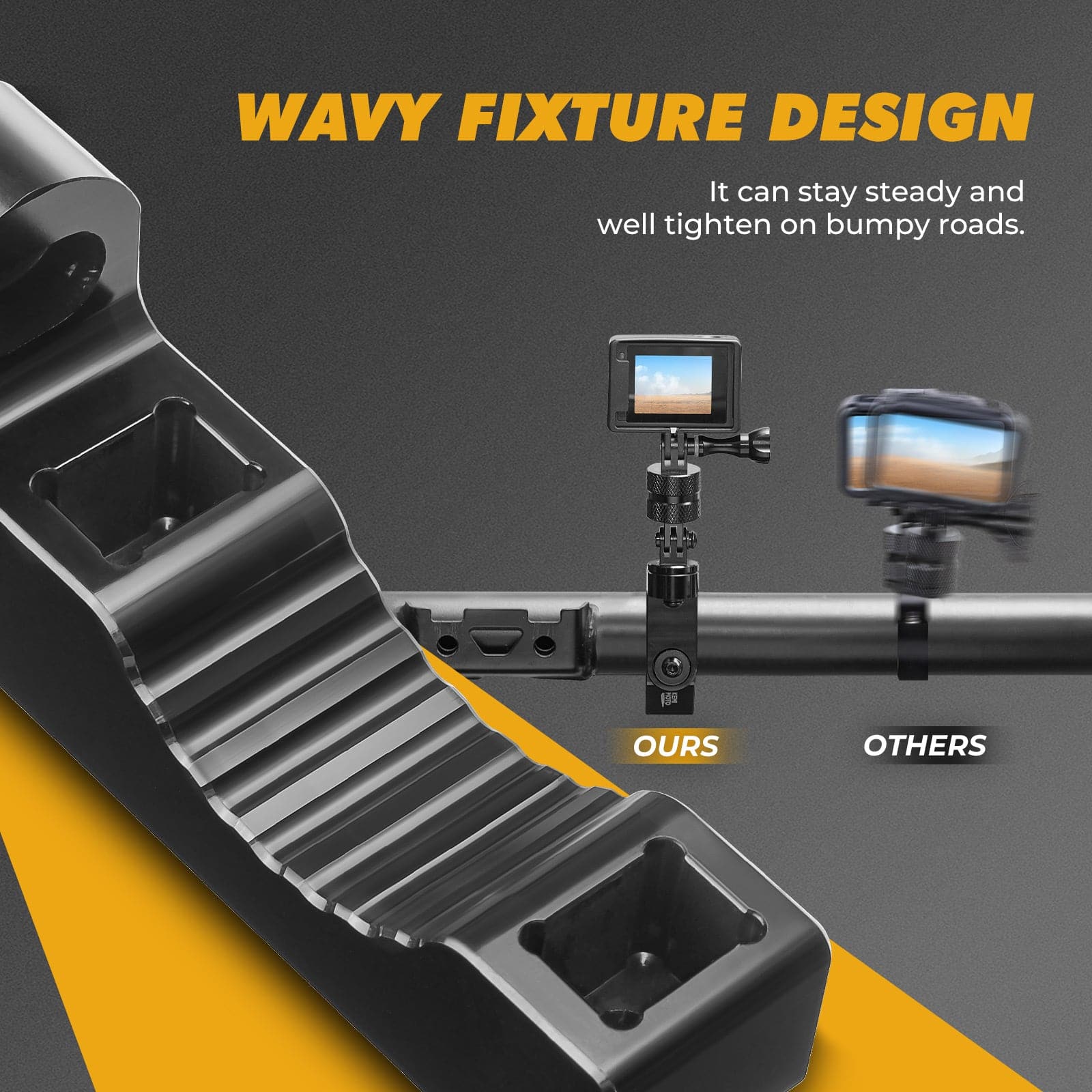 Universal GoPro Roll Bar Mount