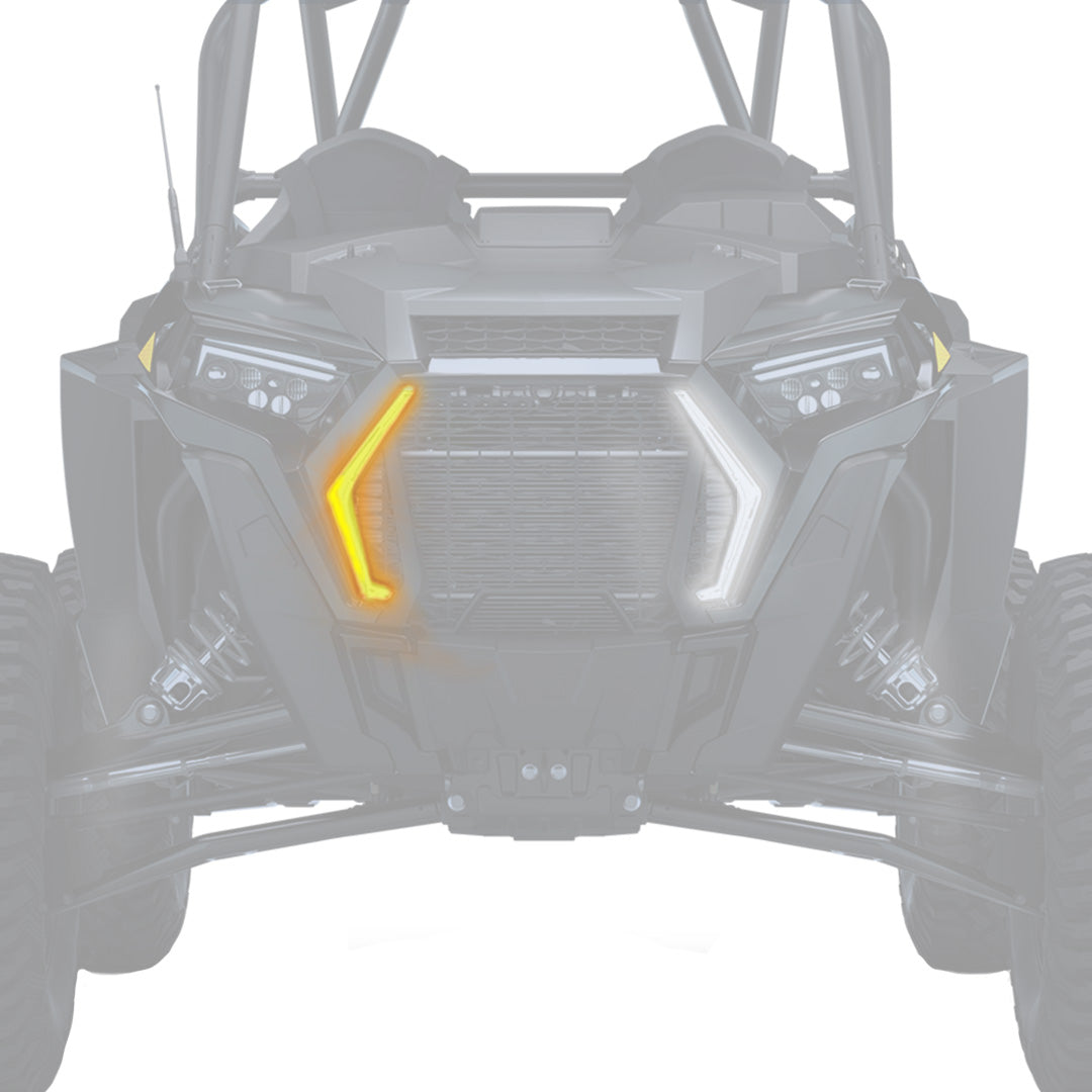 Kemimoto IP67 Front LED Light Kit for Polaris RZR 2019-2023