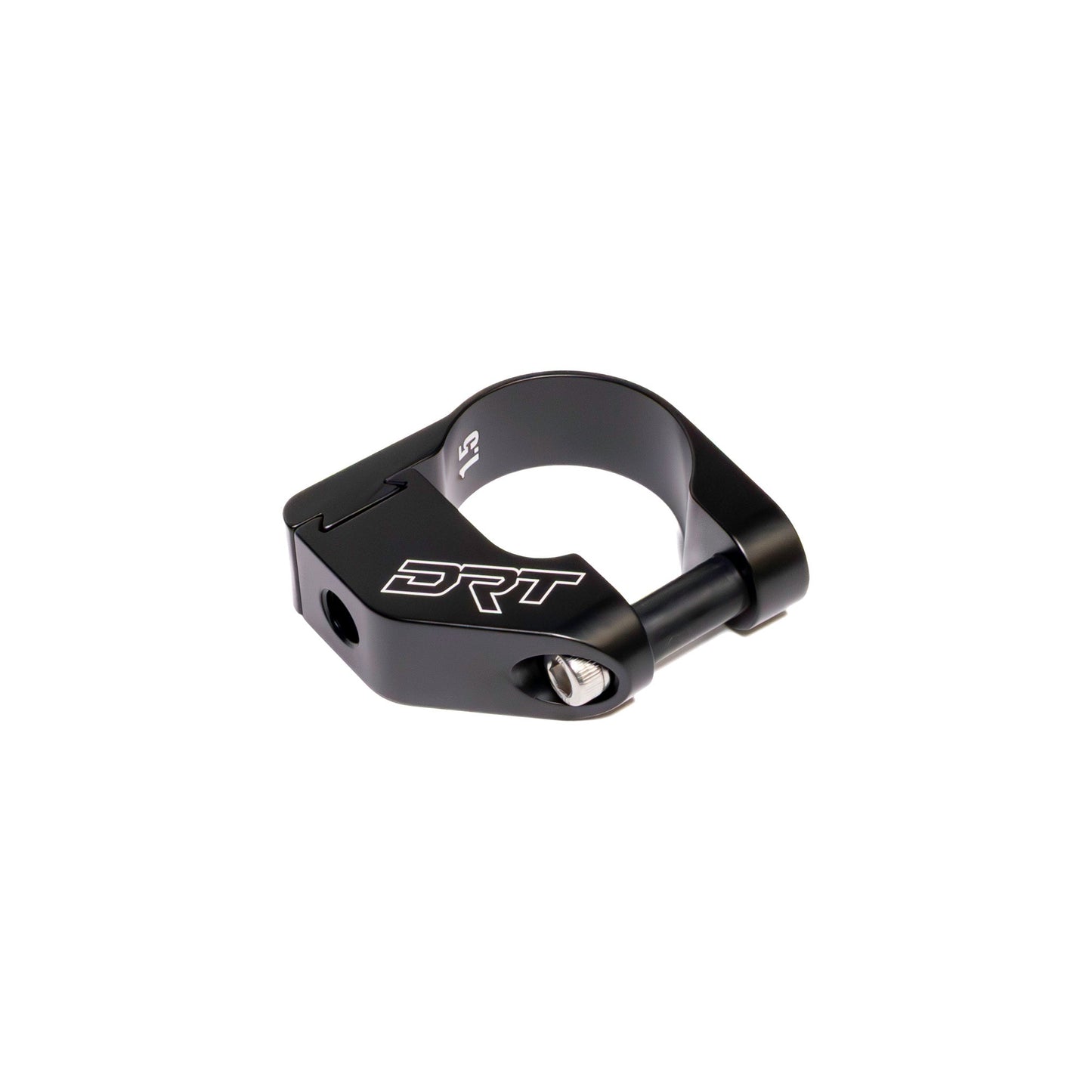 Billet Aluminum Universal Round Tube Clamp – Adjustable 1.5‑2.0" Fit