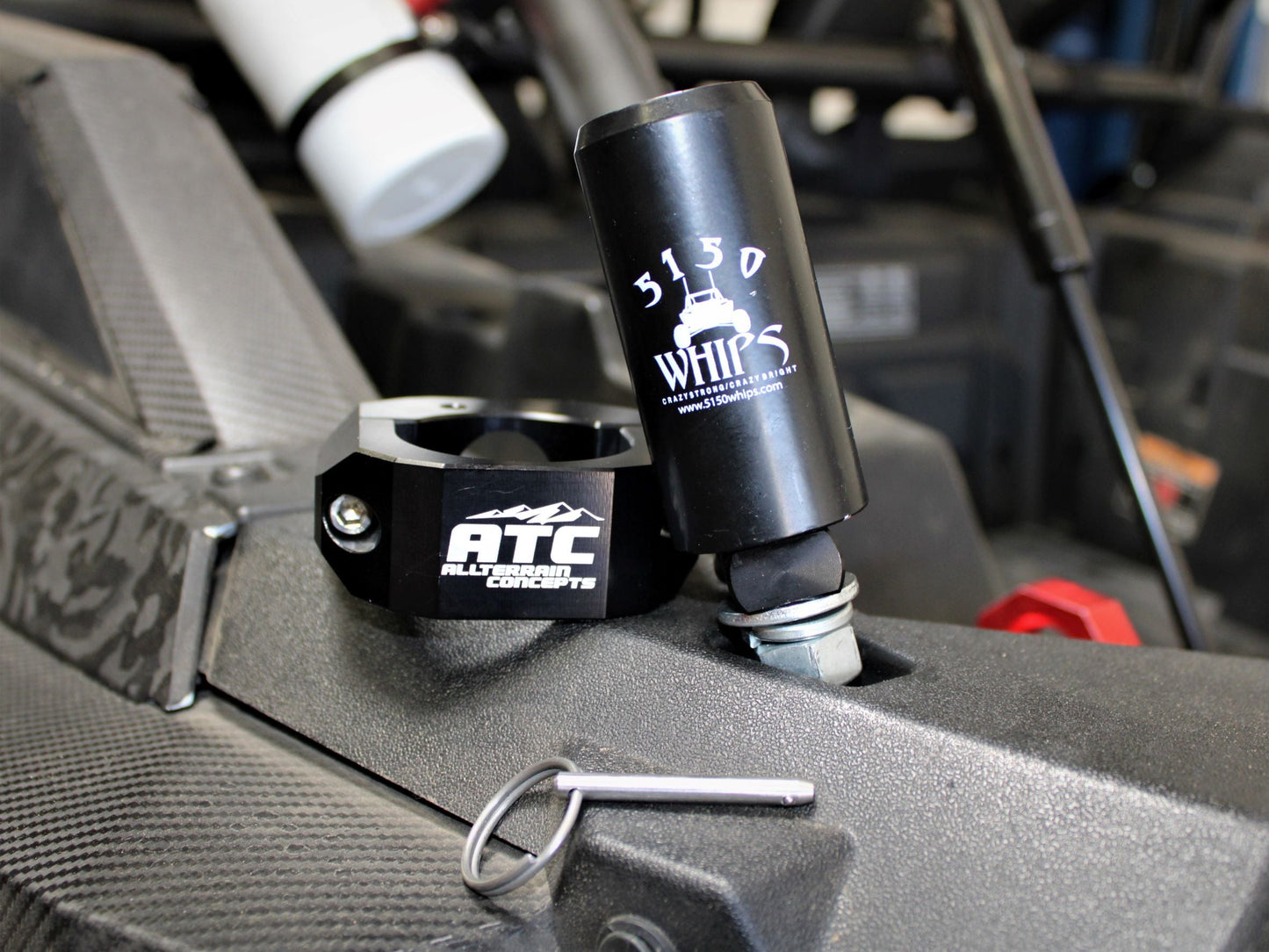 All Terrain Concepts Billet Whip Mount Adjustable 15° Positioning