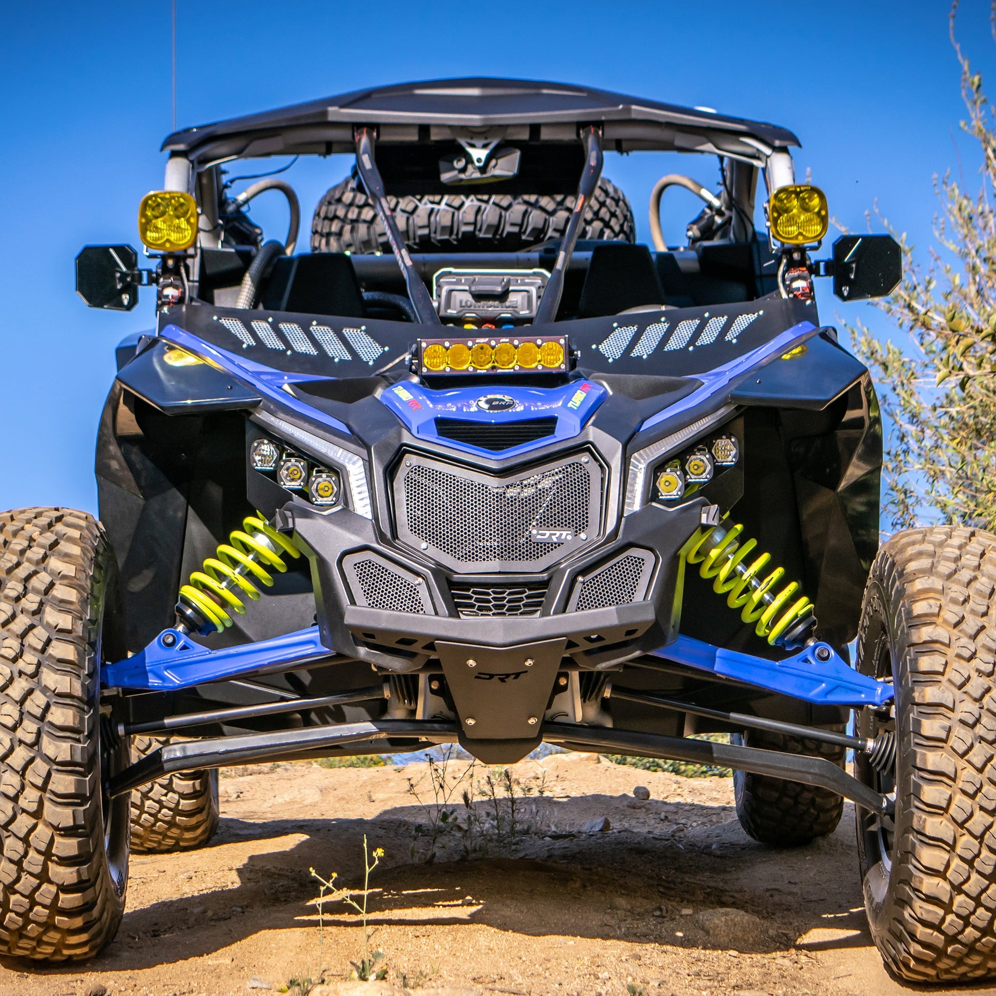 DRT Aluminum Wind Diffuser for 2017+ Can‑Am Maverick X3 UTV