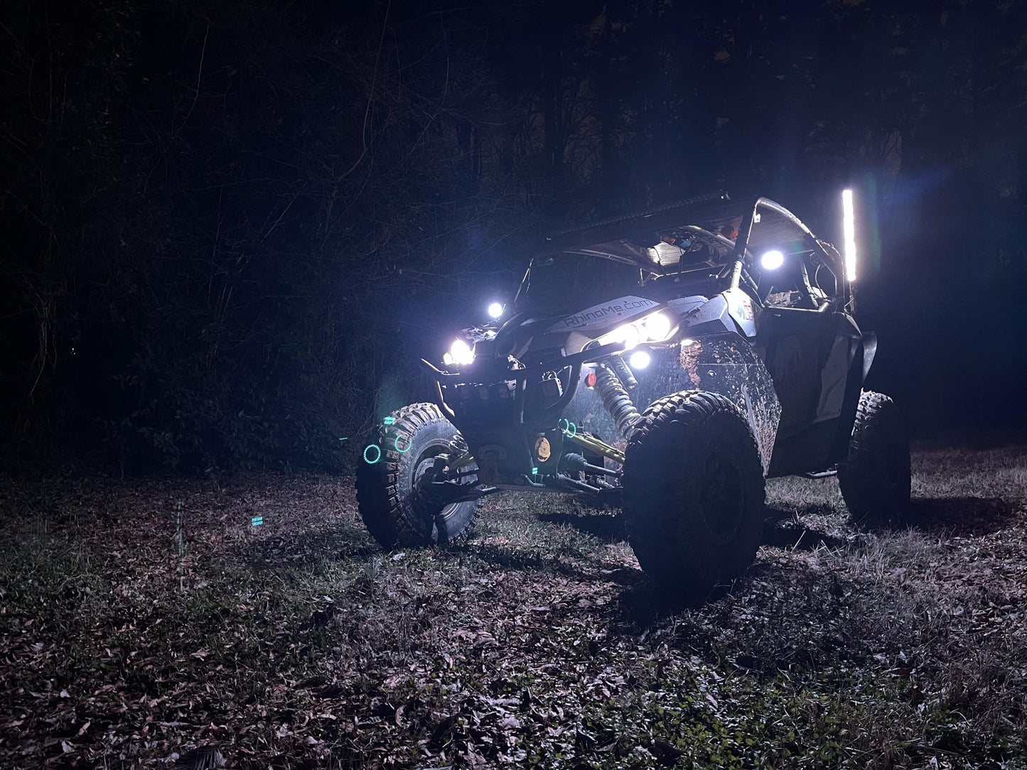 RGB LED Side Mirrors, Rhino Lights, Breakaway Clamps, Multiple Sizes
