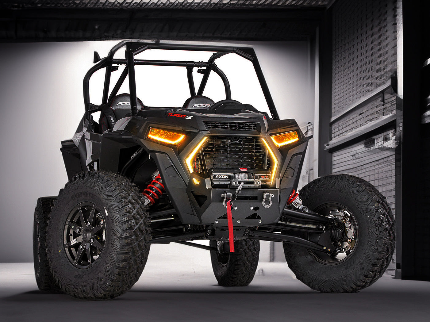 Polaris RZR Turbo S Fang Lights & Sequential Turn Signal Combo 2018-2022
