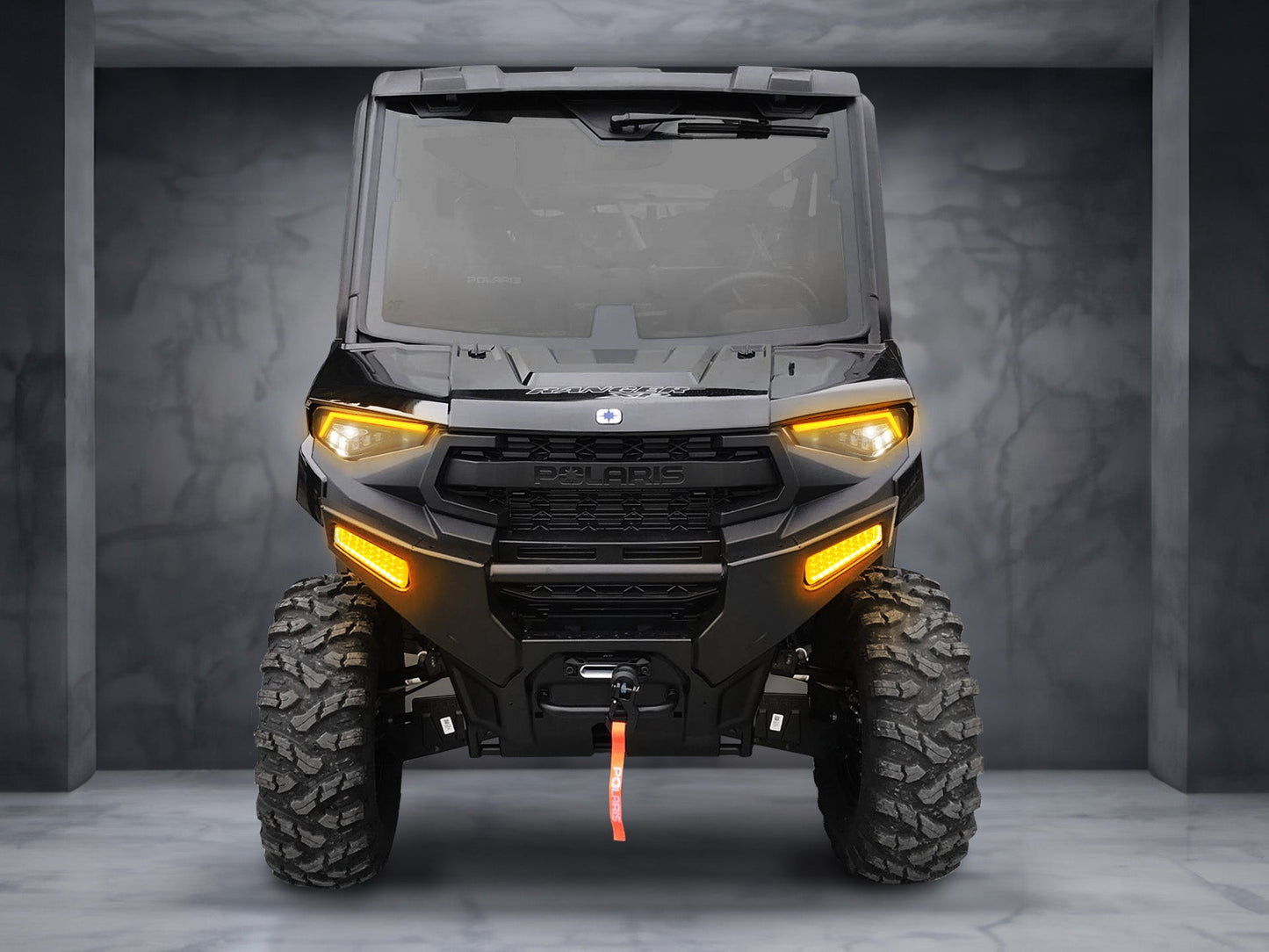 WD Electronics Signal Pro Combo Headlights Auxiliary Lights for 2018+ Polaris Ranger XP 1000 Northstar
