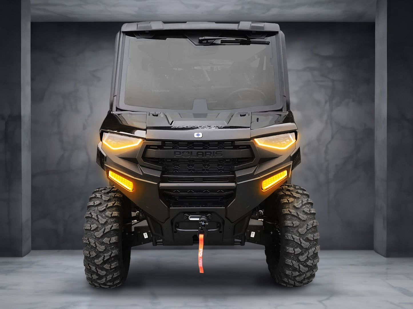 WD Electronics 2025+ Polaris Ranger XP 1000 Northstar Auxiliary Lights & Sequential Turn Signal Kit