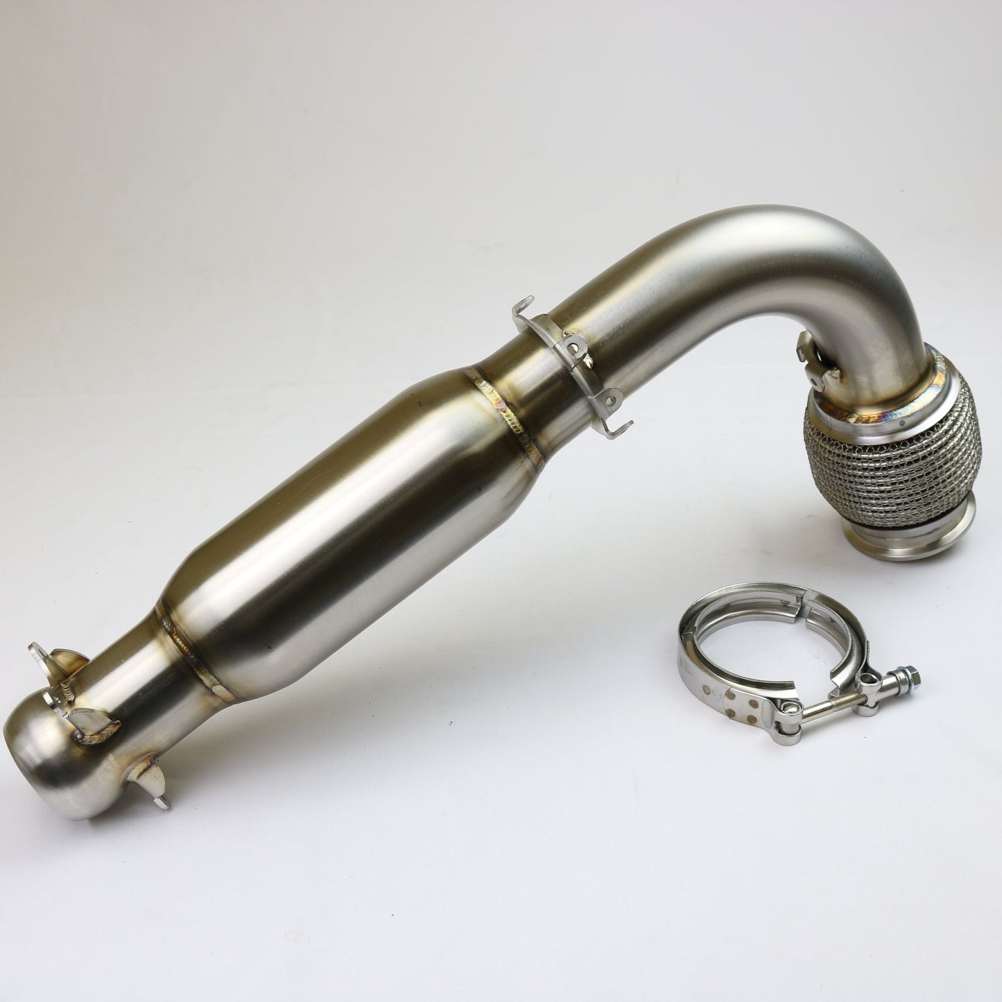 2017-'23 CAN-AM MAVERICK X3 TURBO RACE BYPASS PIPE WITH BULLET MUFFLER