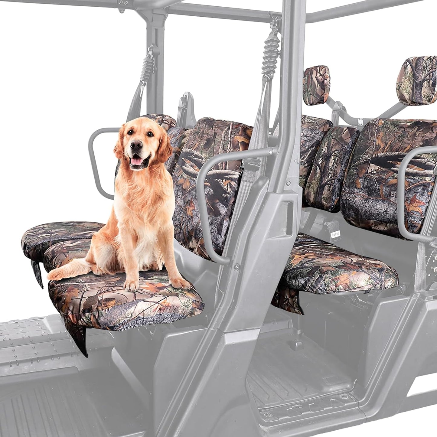 Kemimoto Waterproof Camo Seat Cover for Can‑Am Defender