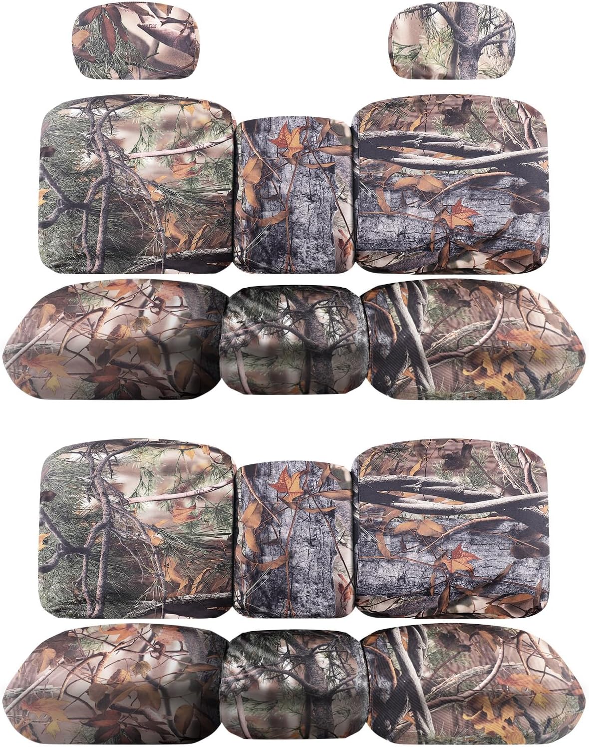 Kemimoto Waterproof Camo Seat Cover for Can‑Am Defender