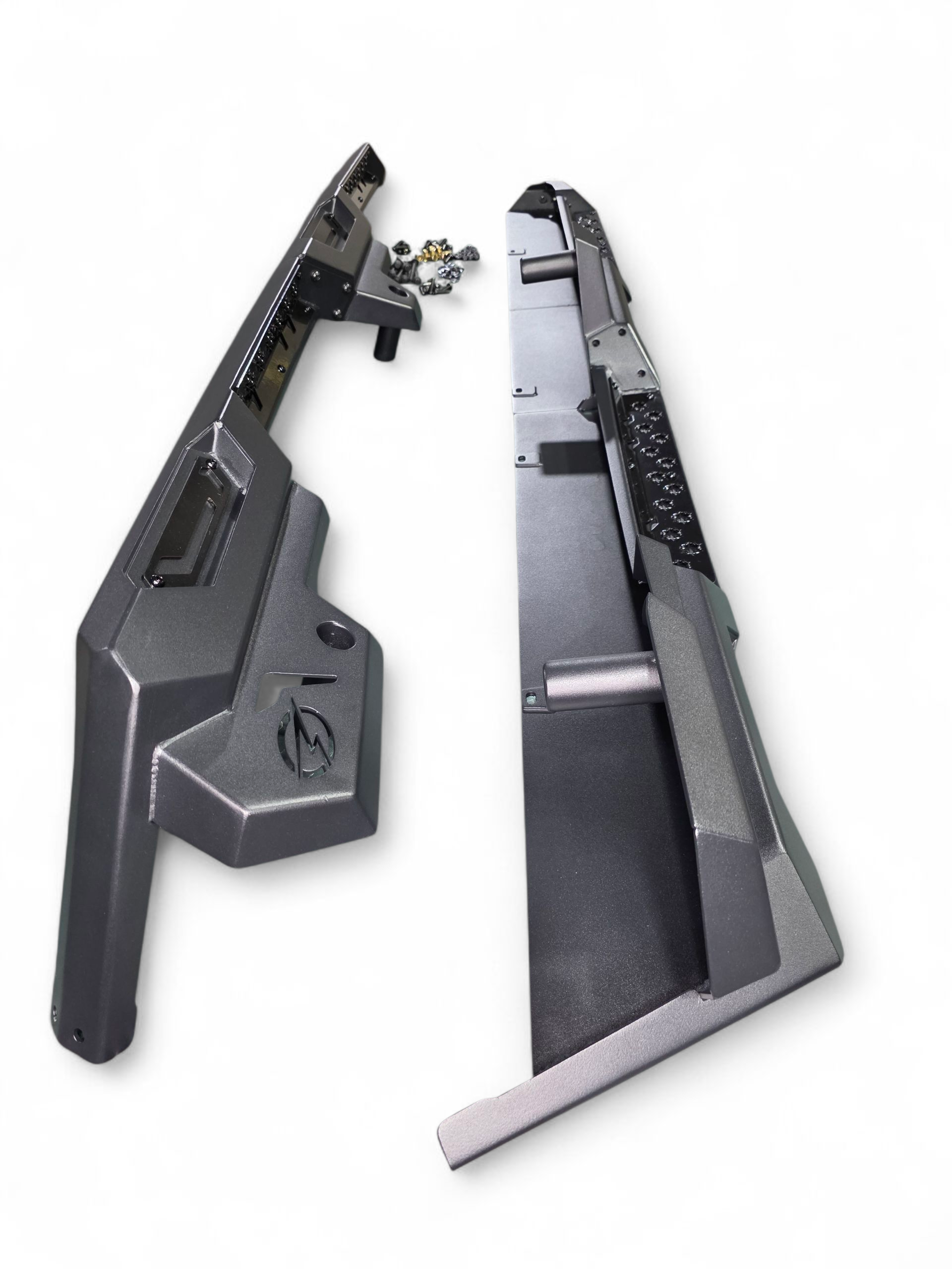 Can-Am Defender HD10 Rock Steps 4-Seat Hammer Black Finish