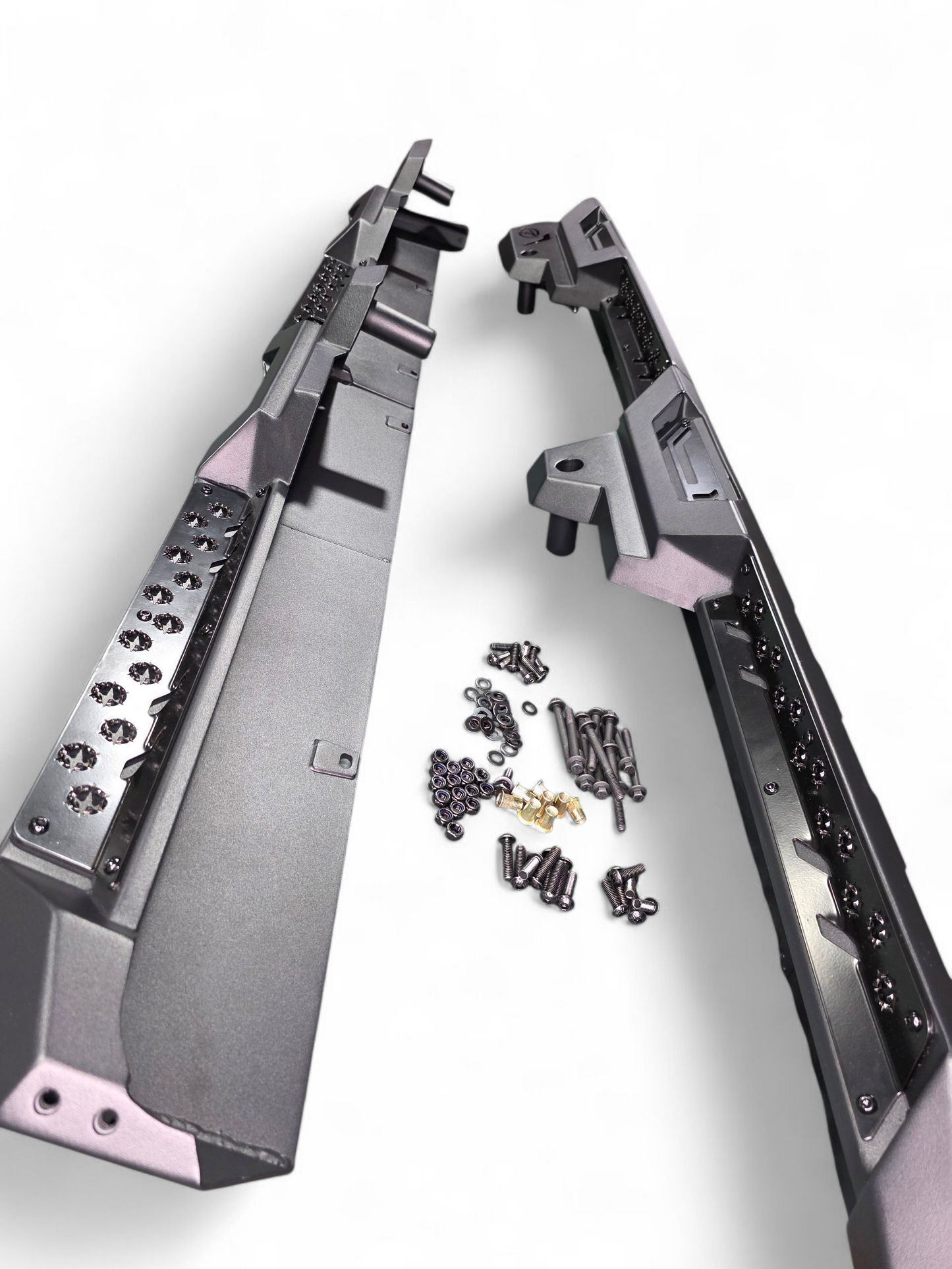 Can-Am Defender HD10 Rock Steps 4-Seat Hammer Black Finish