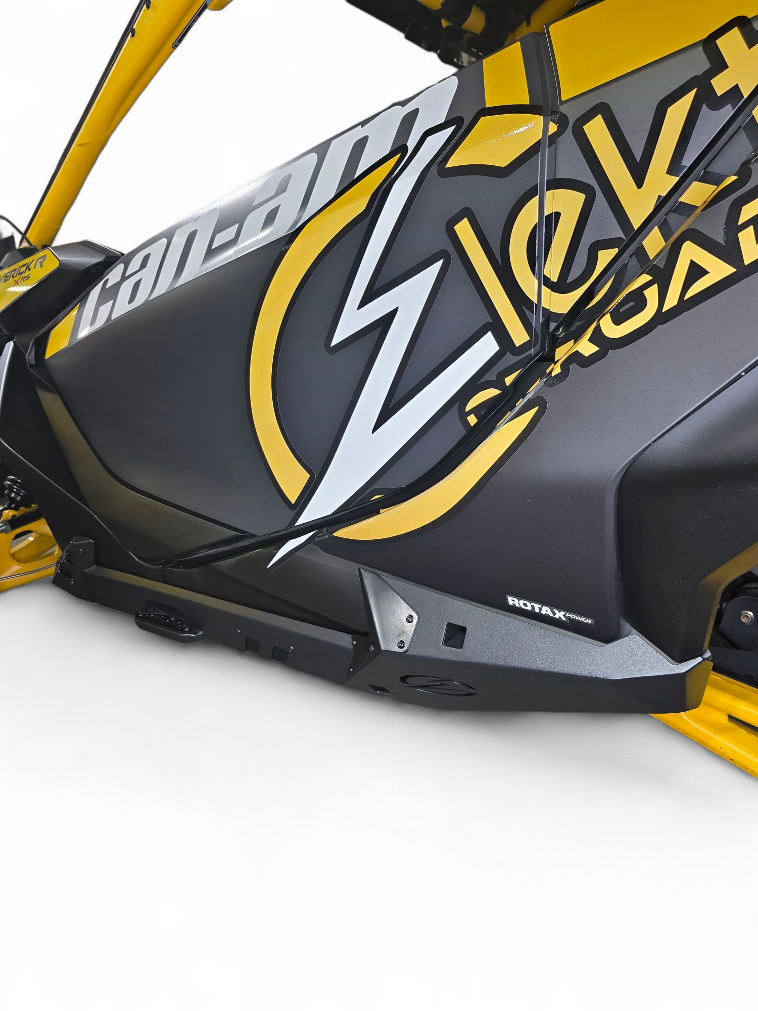 Can-Am Maverick R Volt Rocker Steps 2-Seat Hammer Black