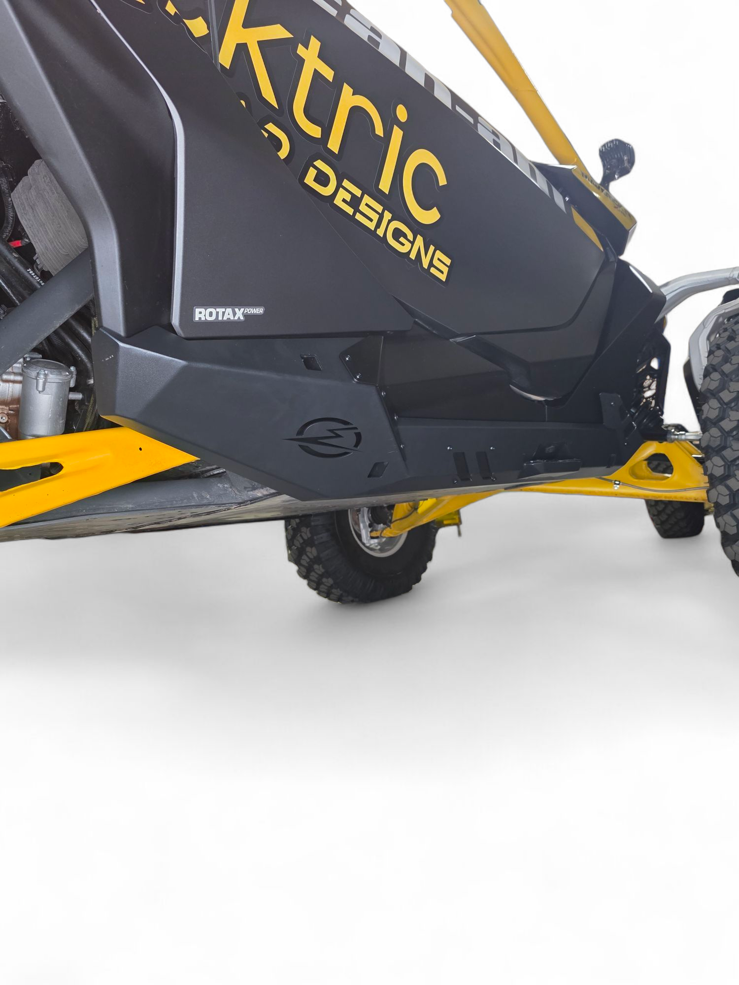 Can-Am Maverick R Volt Rocker Steps 2-Seat Hammer Black