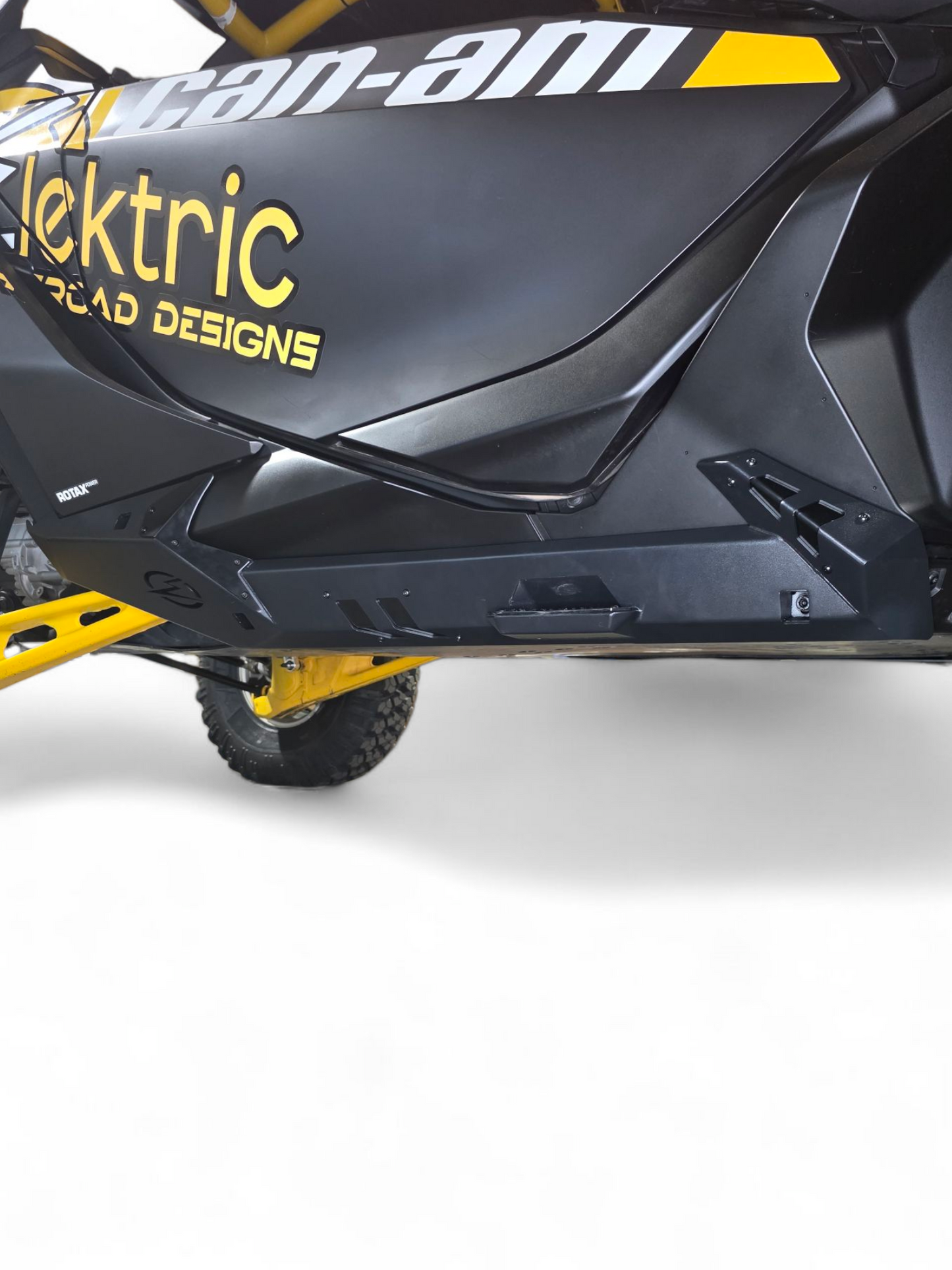 Can-Am Maverick R Volt Rocker Steps 2-Seat Hammer Black