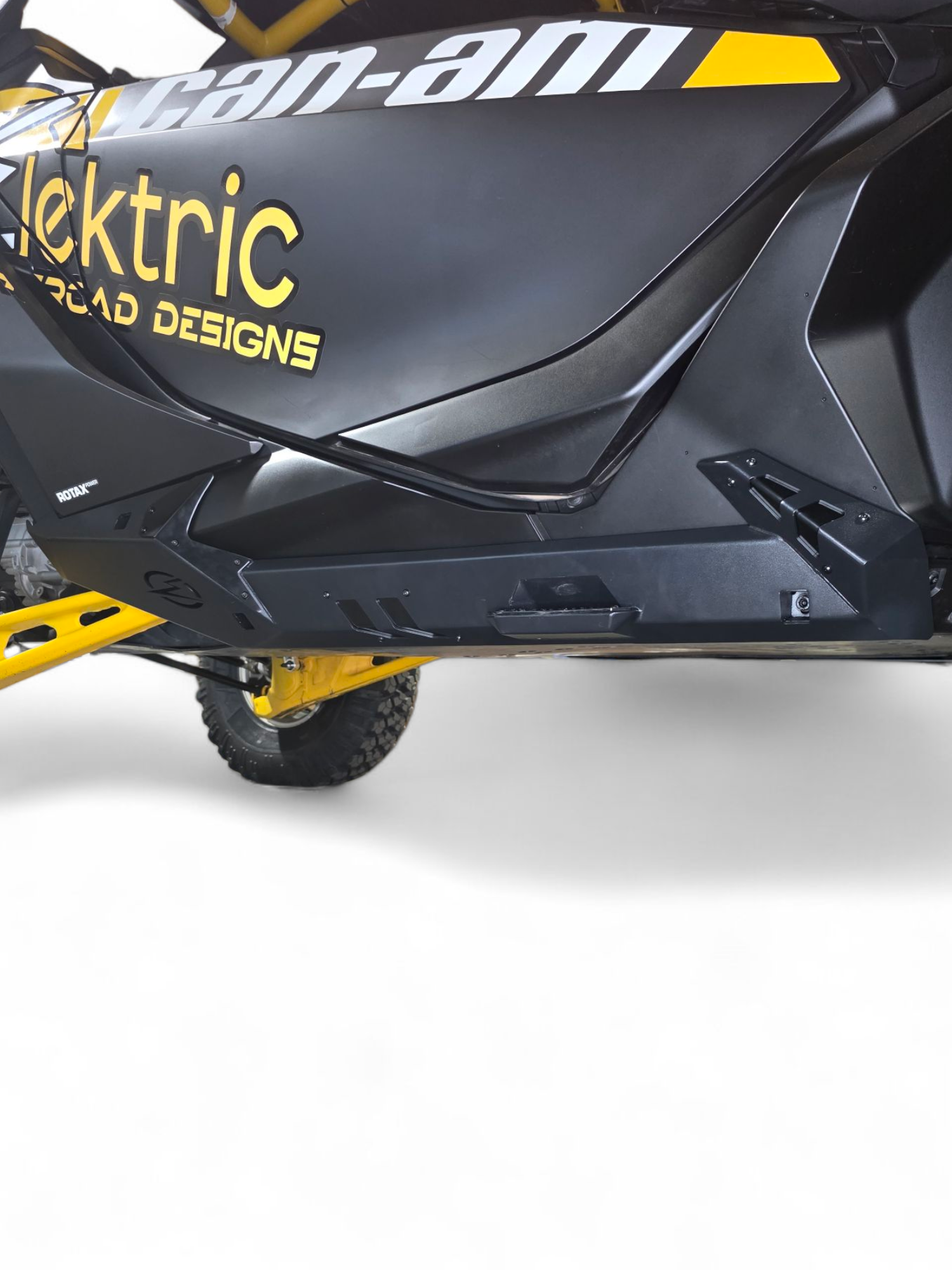 Can-Am Maverick R Volt Rocker Steps 2-Seat Hammer Black