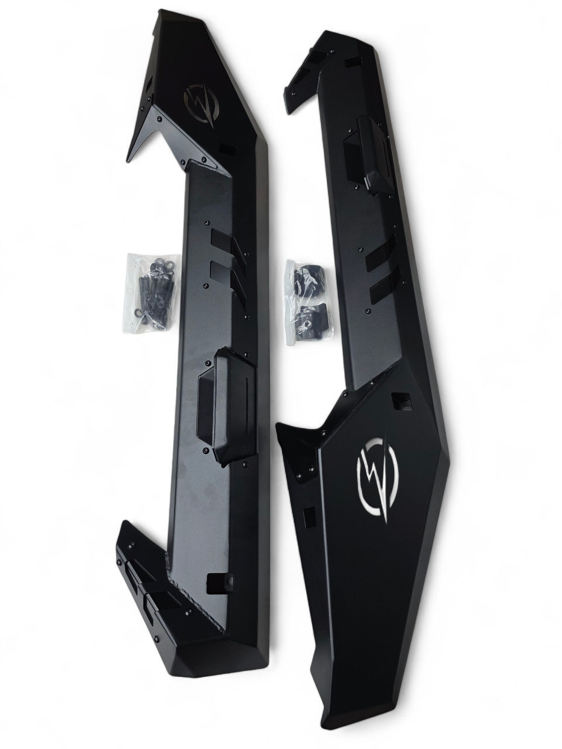 Can-Am Maverick R Volt Rocker Steps 2-Seat Hammer Black