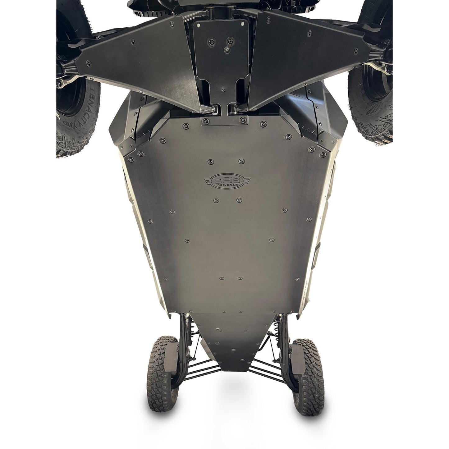 Premium 3-Piece UHMW Skid Plate for Can-Am Maverick R Max
