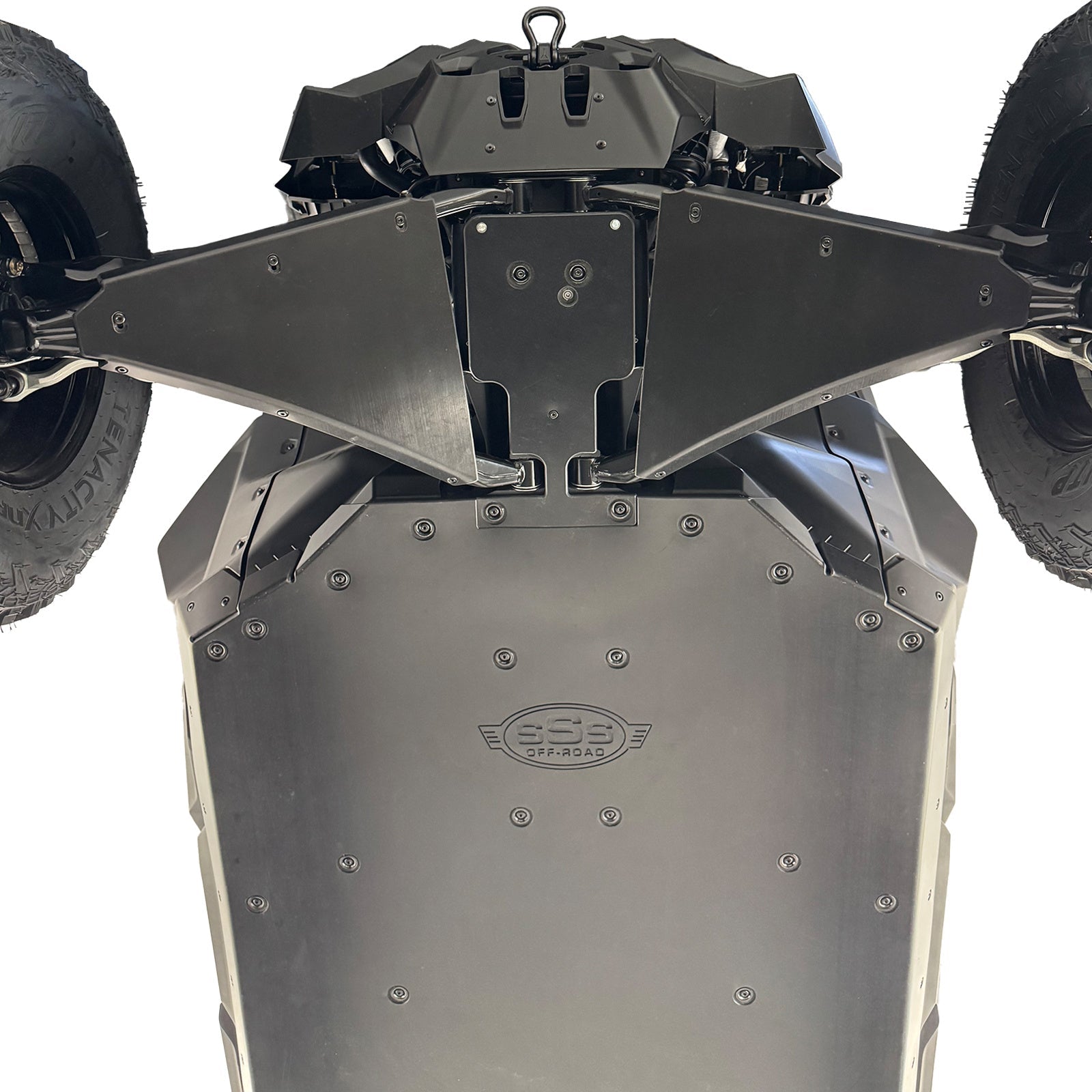 Premium 3-Piece UHMW Skid Plate for Can-Am Maverick R Max