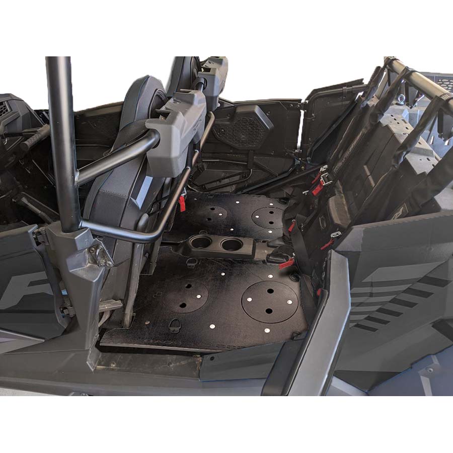 Ultimate Polaris RZR XP 4 Turbo S Cargo Rack & Secure Dog Seat