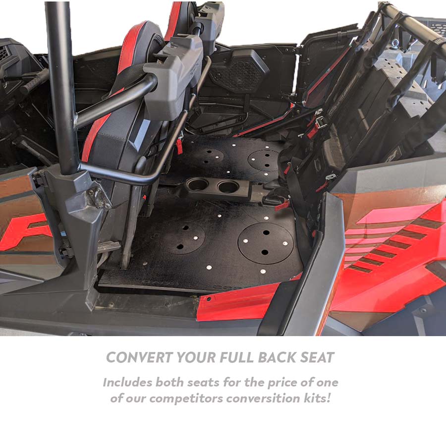 Ultimate Polaris RZR Cargo Rack and Dog Seat Conversion Kit