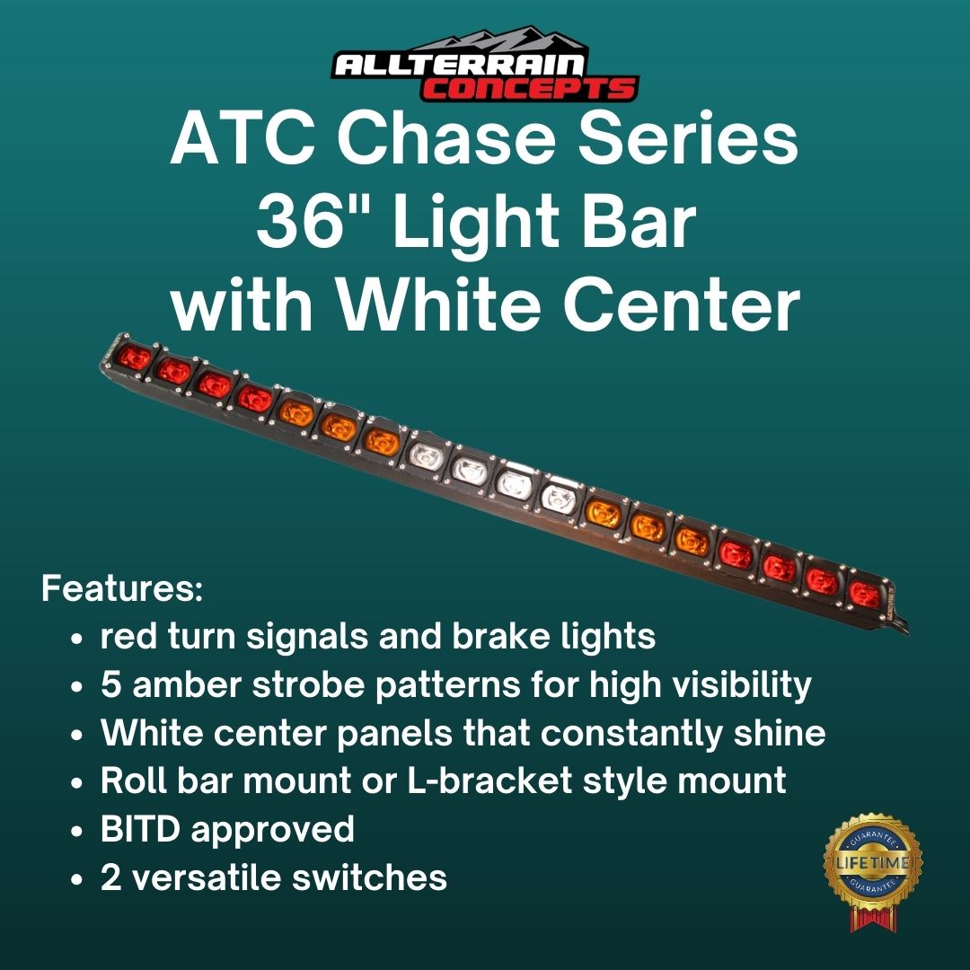 All Terrain Concepts Chase Series 36 Light Bar Multi-Color