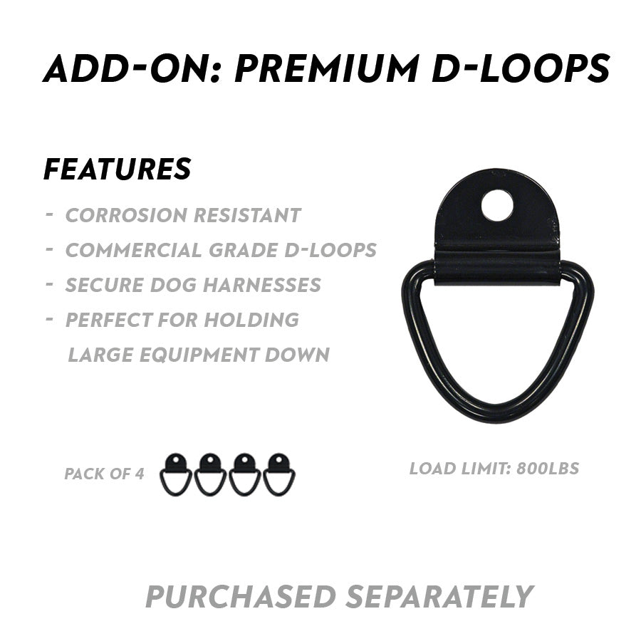 Polaris General 4 1000 Heavy-Duty Cargo Rack Dog Seat Conversion Kit