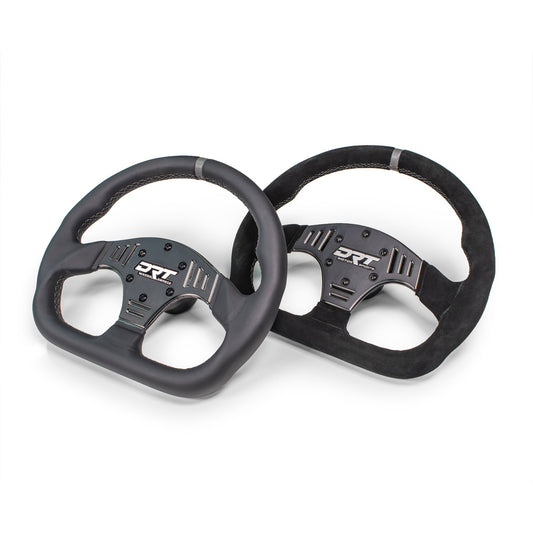 DRT Motorsports 330mm D-Shape Leather & Suede Steering Wheel