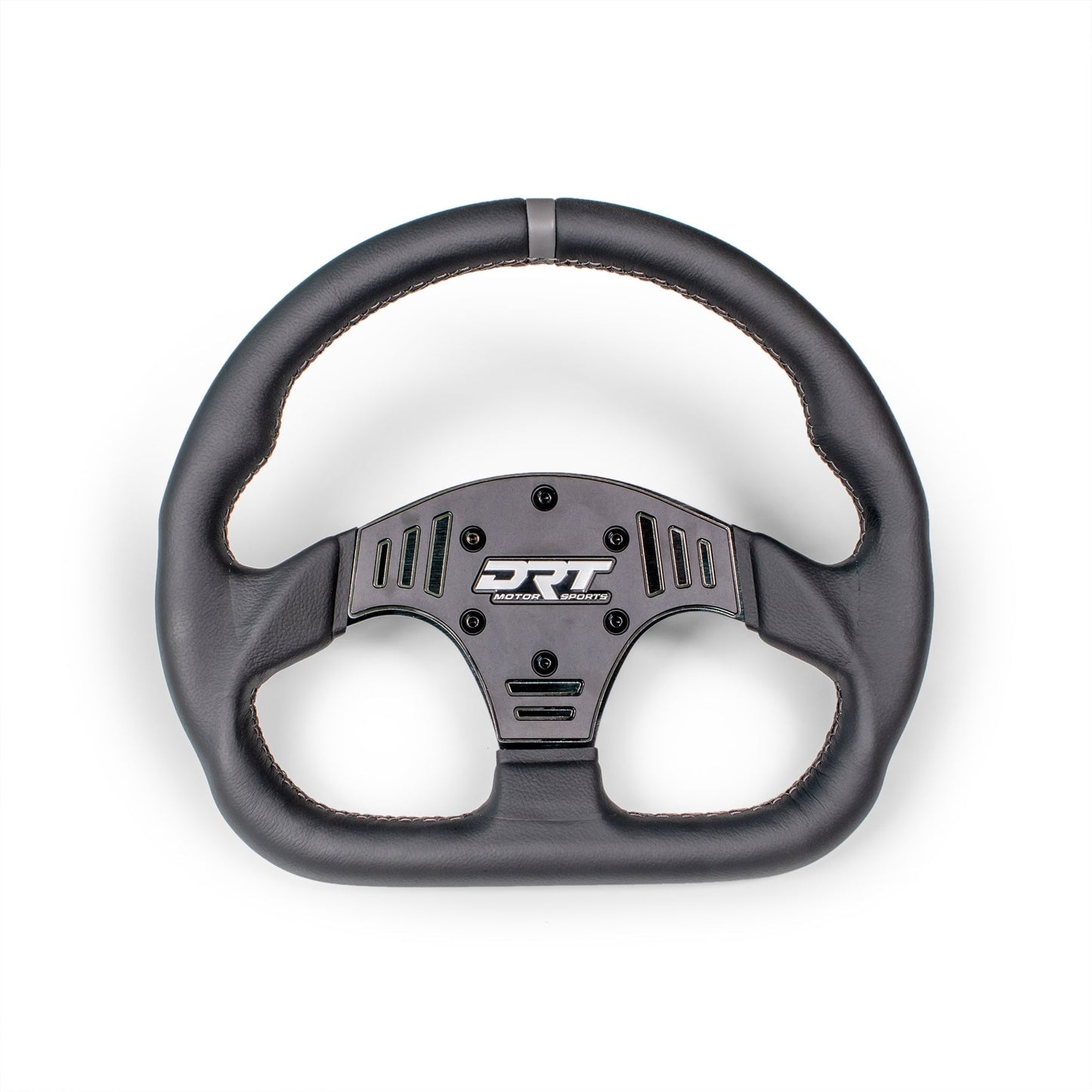 DRT Motorsports 330mm D-Shape Leather & Suede Steering Wheel