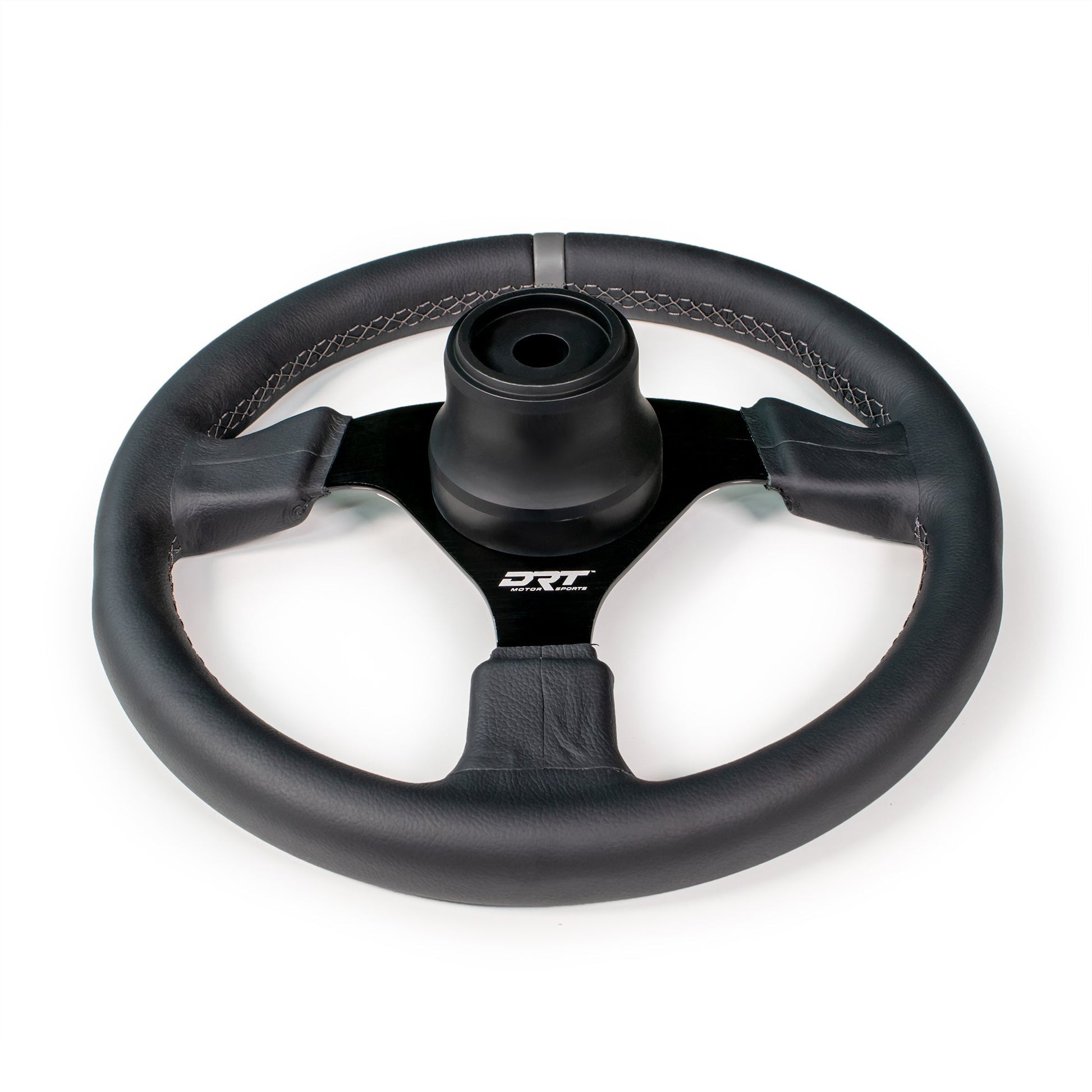 DRT Motorsports 330mm D-Shape Leather & Suede Steering Wheel